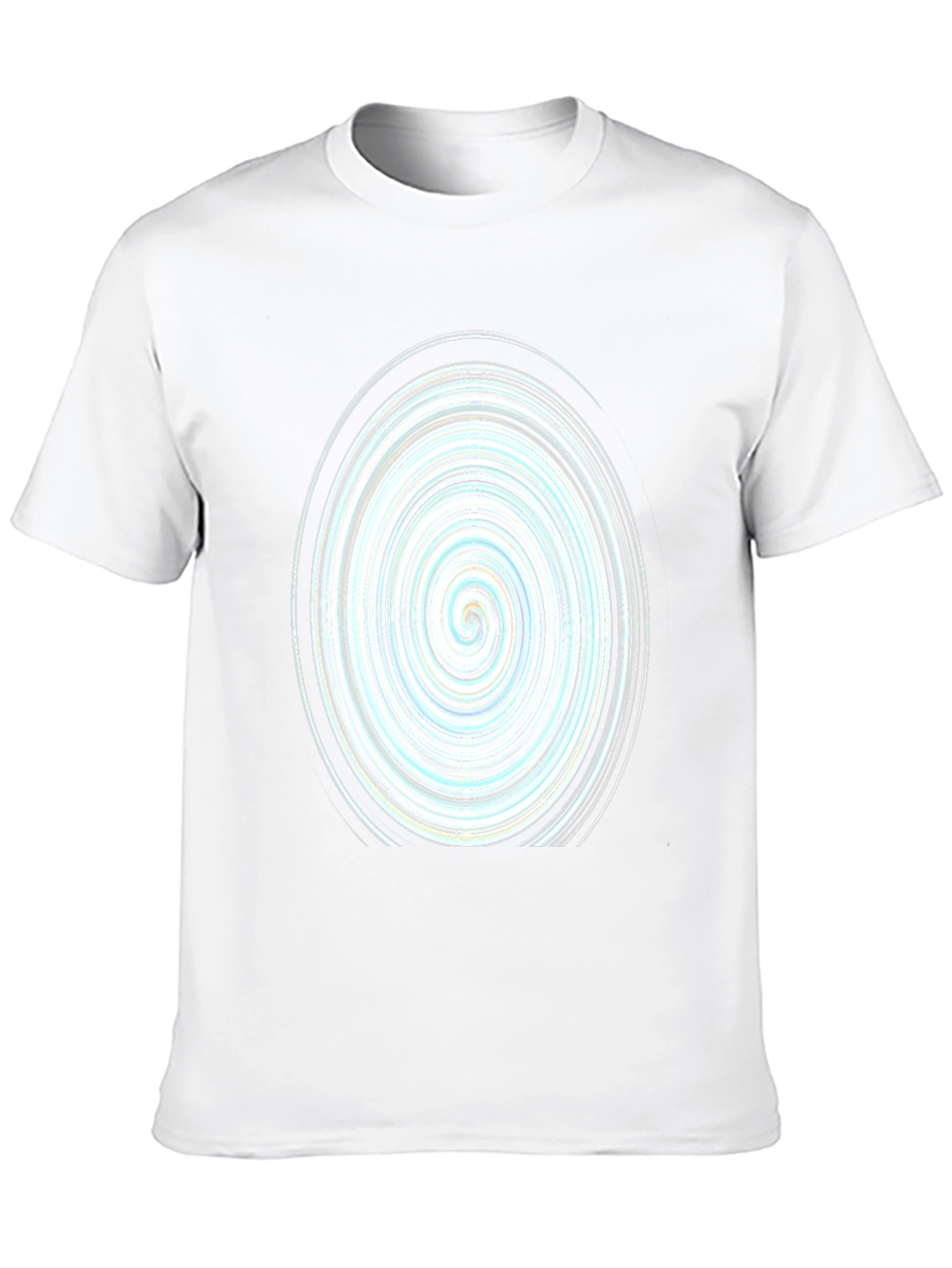 Swirl Graphic Black Tee