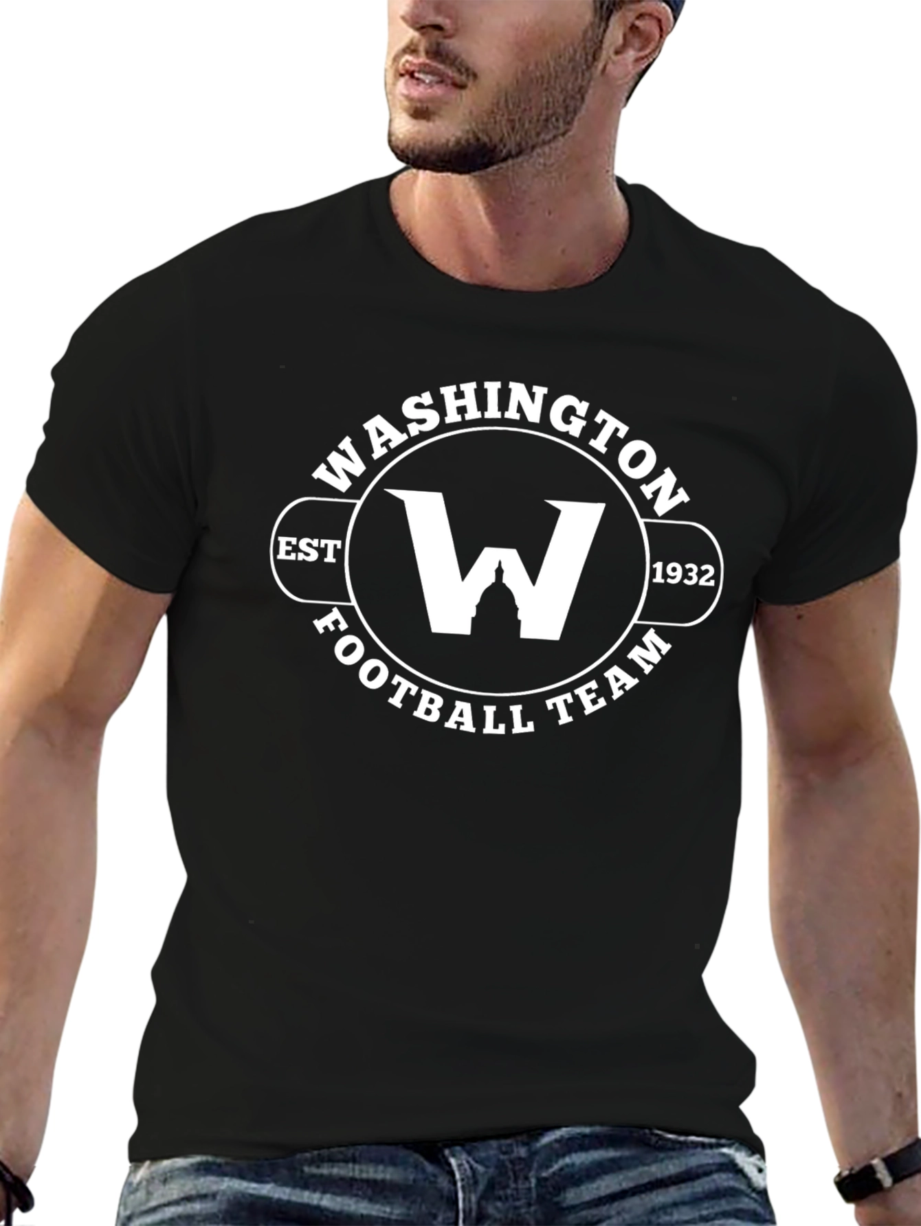 Washington Football Team Black T-Shirt