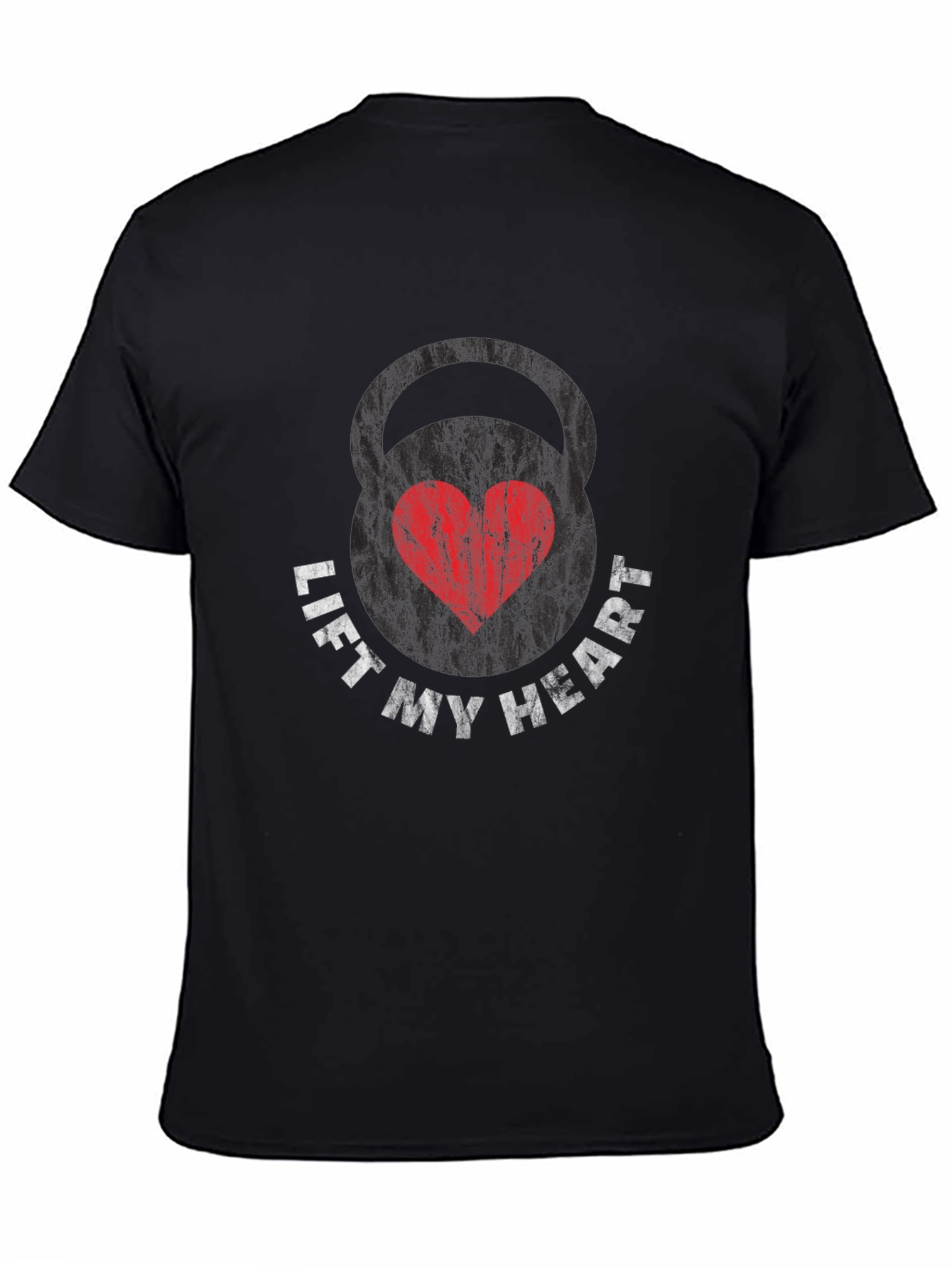 Lift My Heart Black Graphic Tee