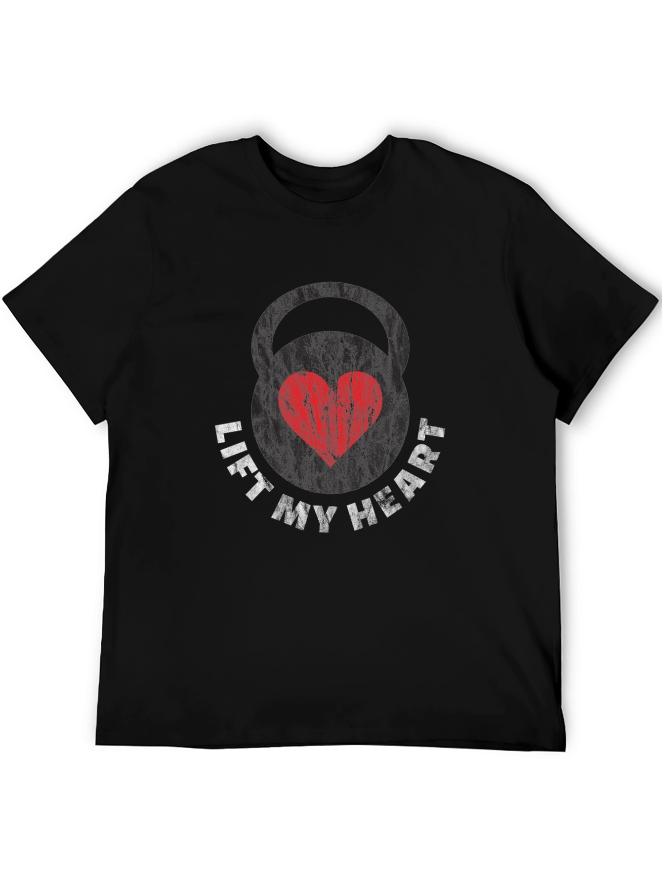 Lift My Heart Black Graphic Tee