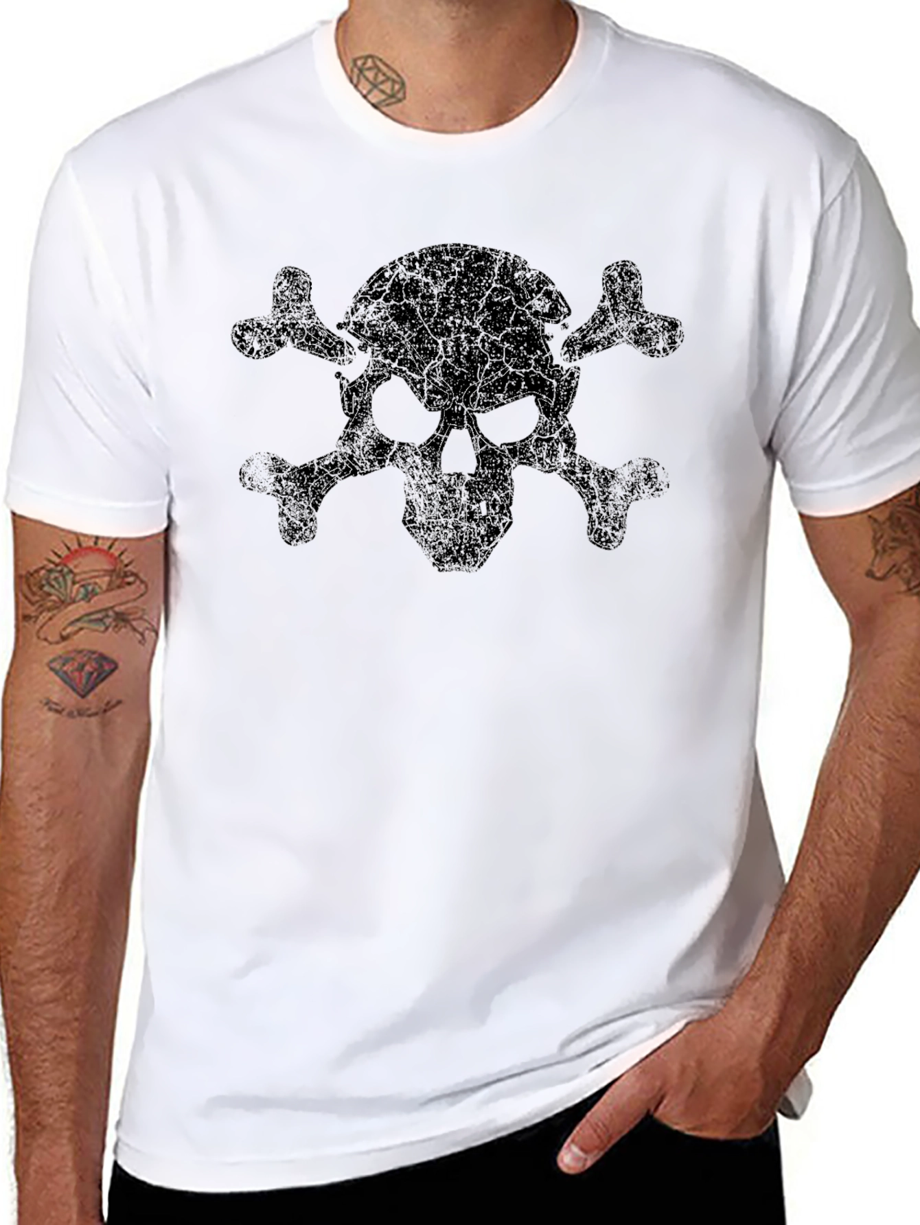 Skull & Crossbones Black T-Shirt