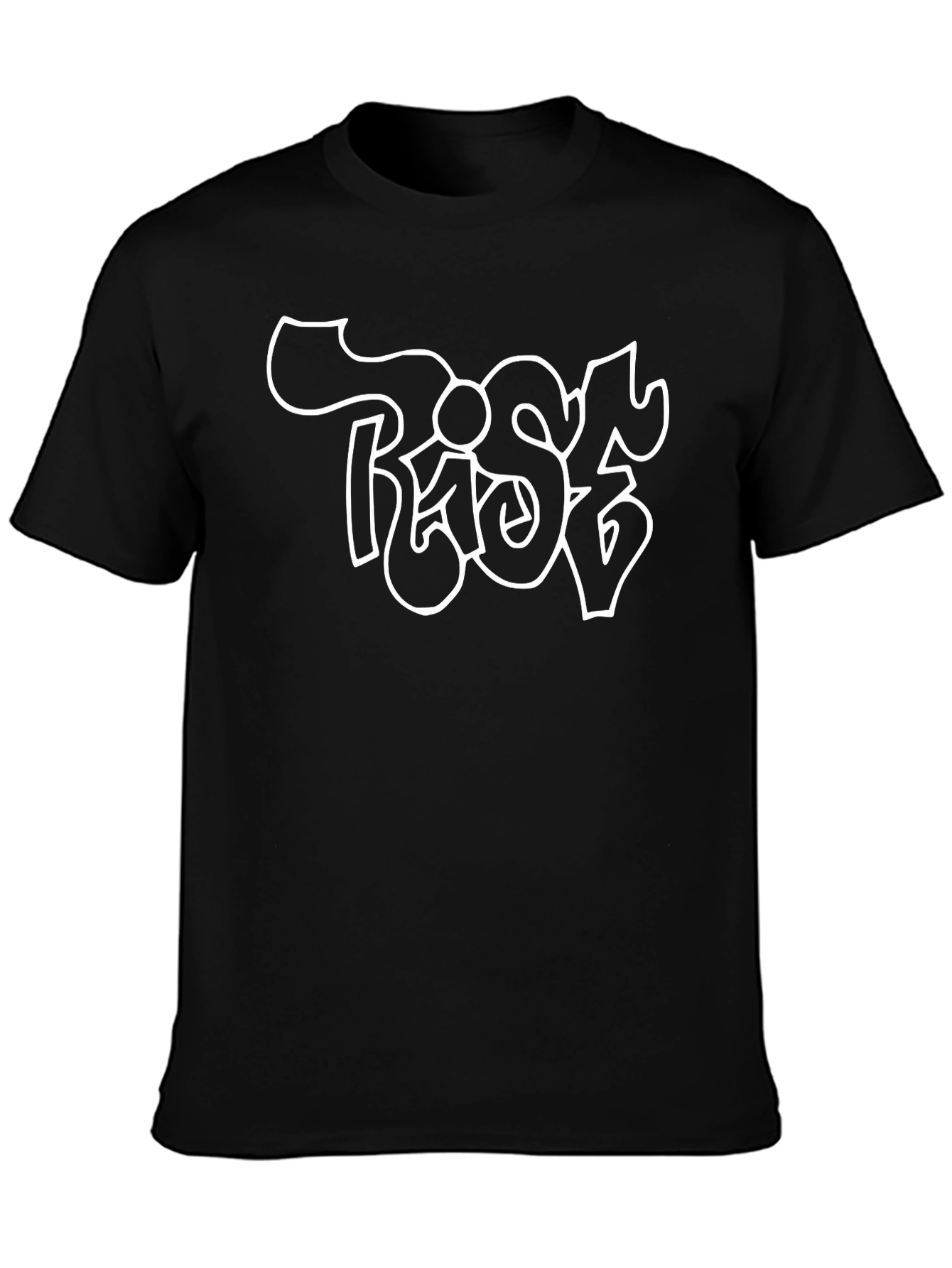 Rise Graphic Black T-Shirt | Casual Wear