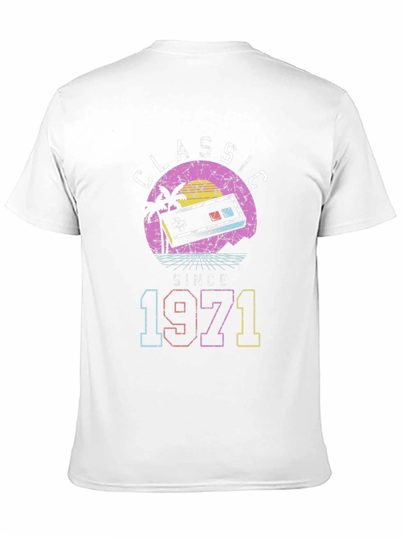 Classic Since 1971 Retro Gaming T-Shirt