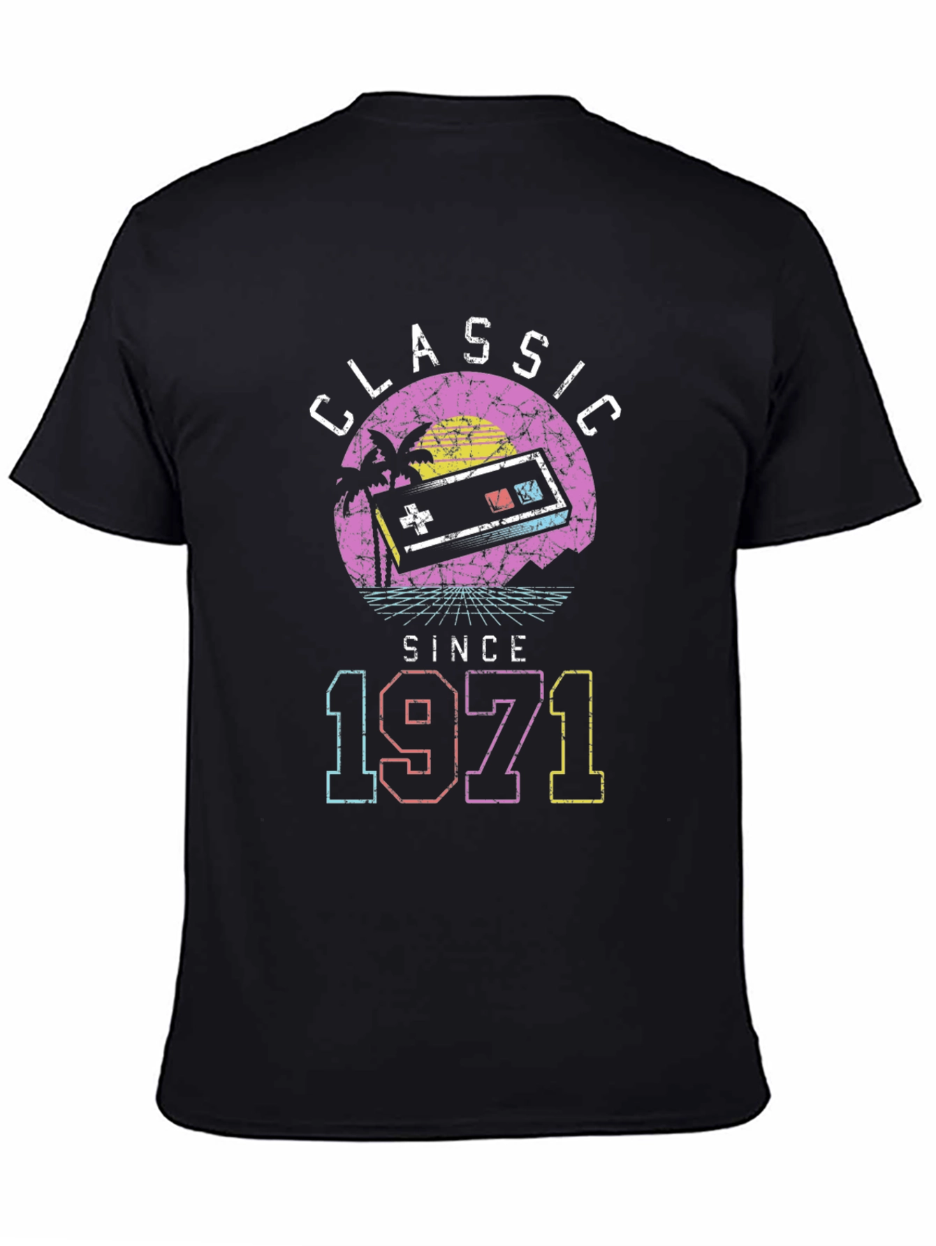 Classic Since 1971 Retro Gaming T-Shirt