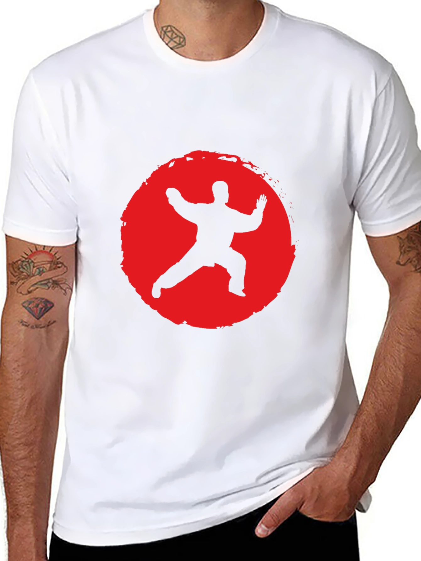 Martial Arts Silhouette T-Shirt