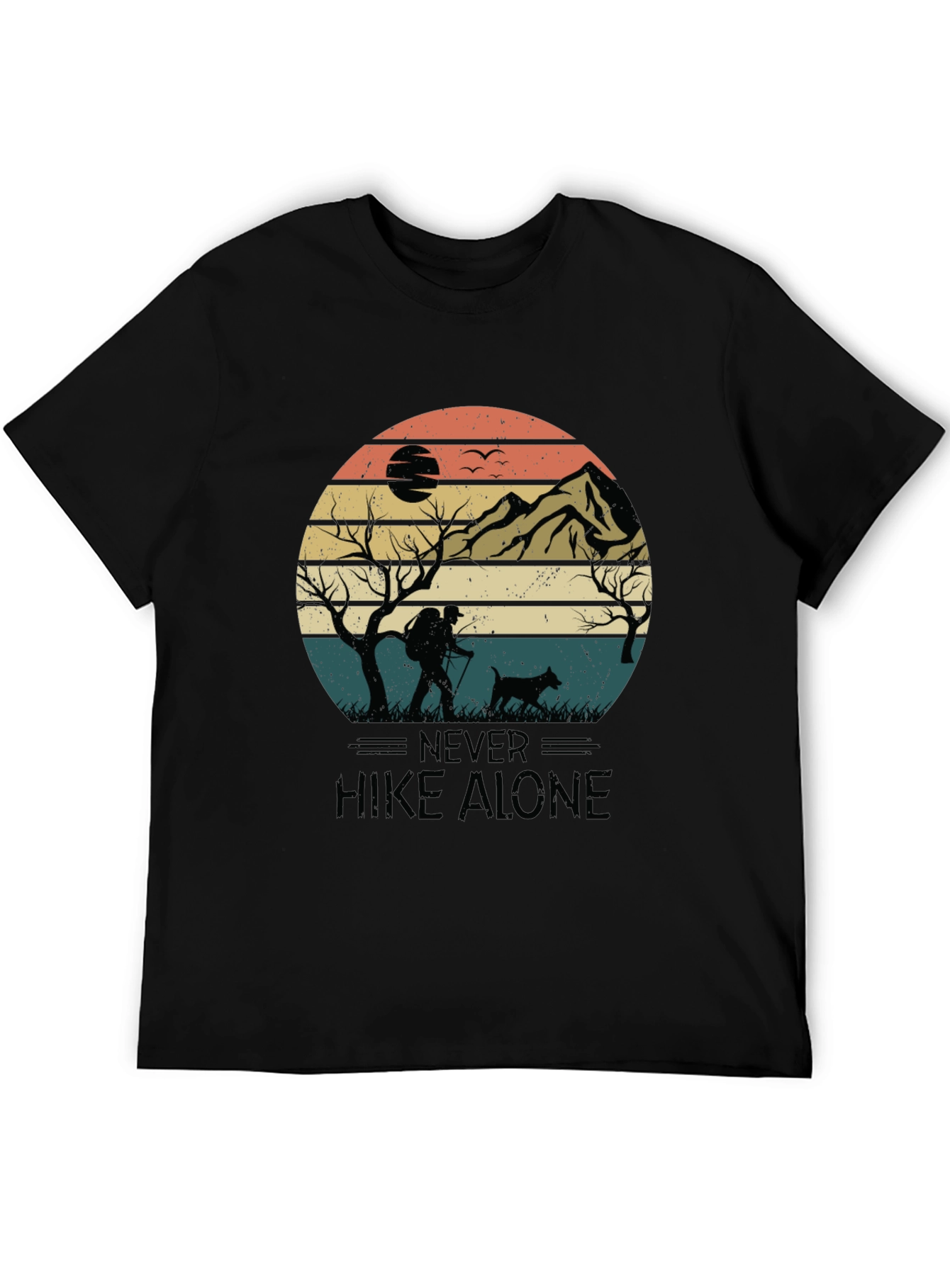 Never Hike Alone Graphic Tee