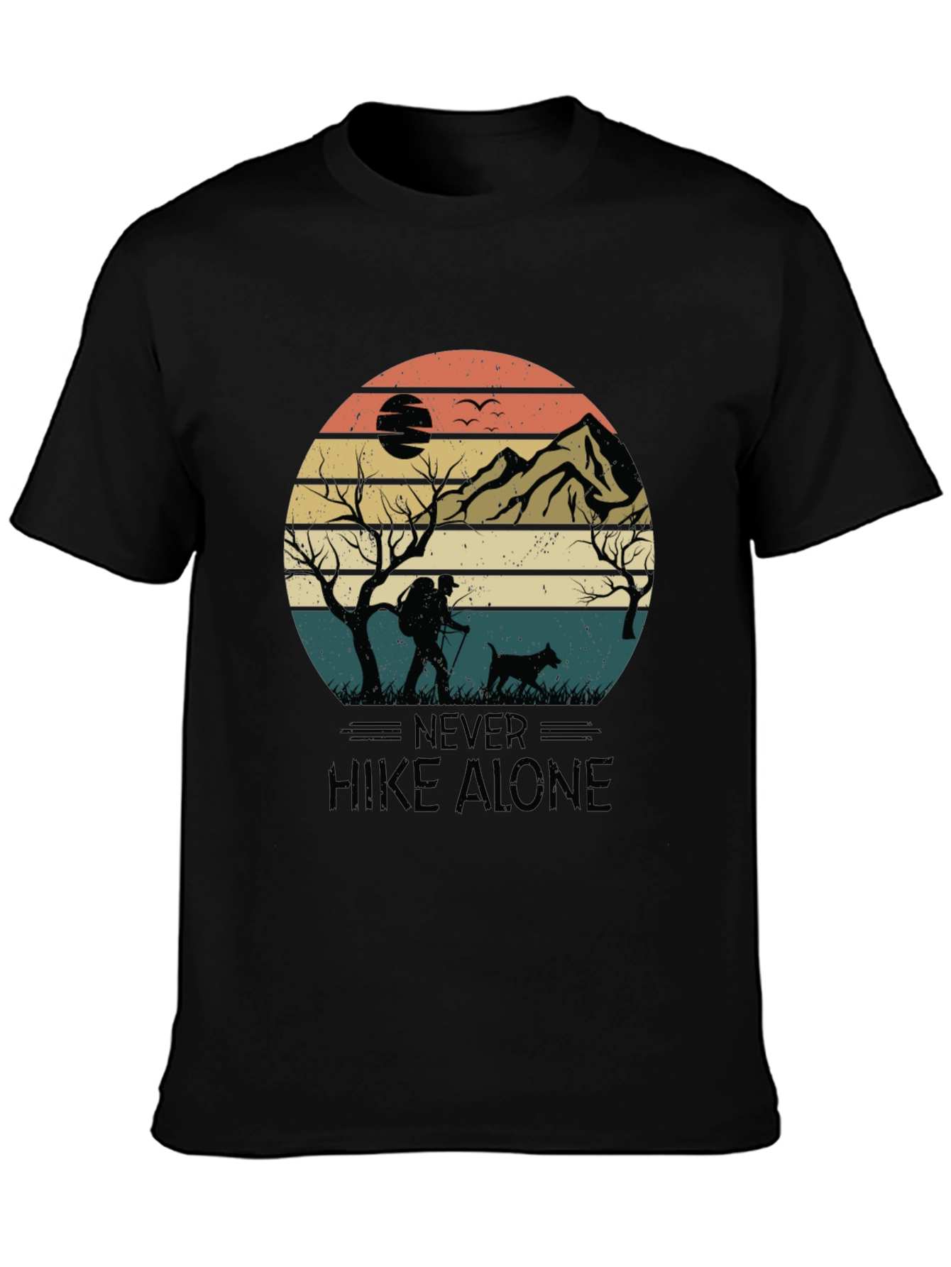 Never Hike Alone Graphic Tee