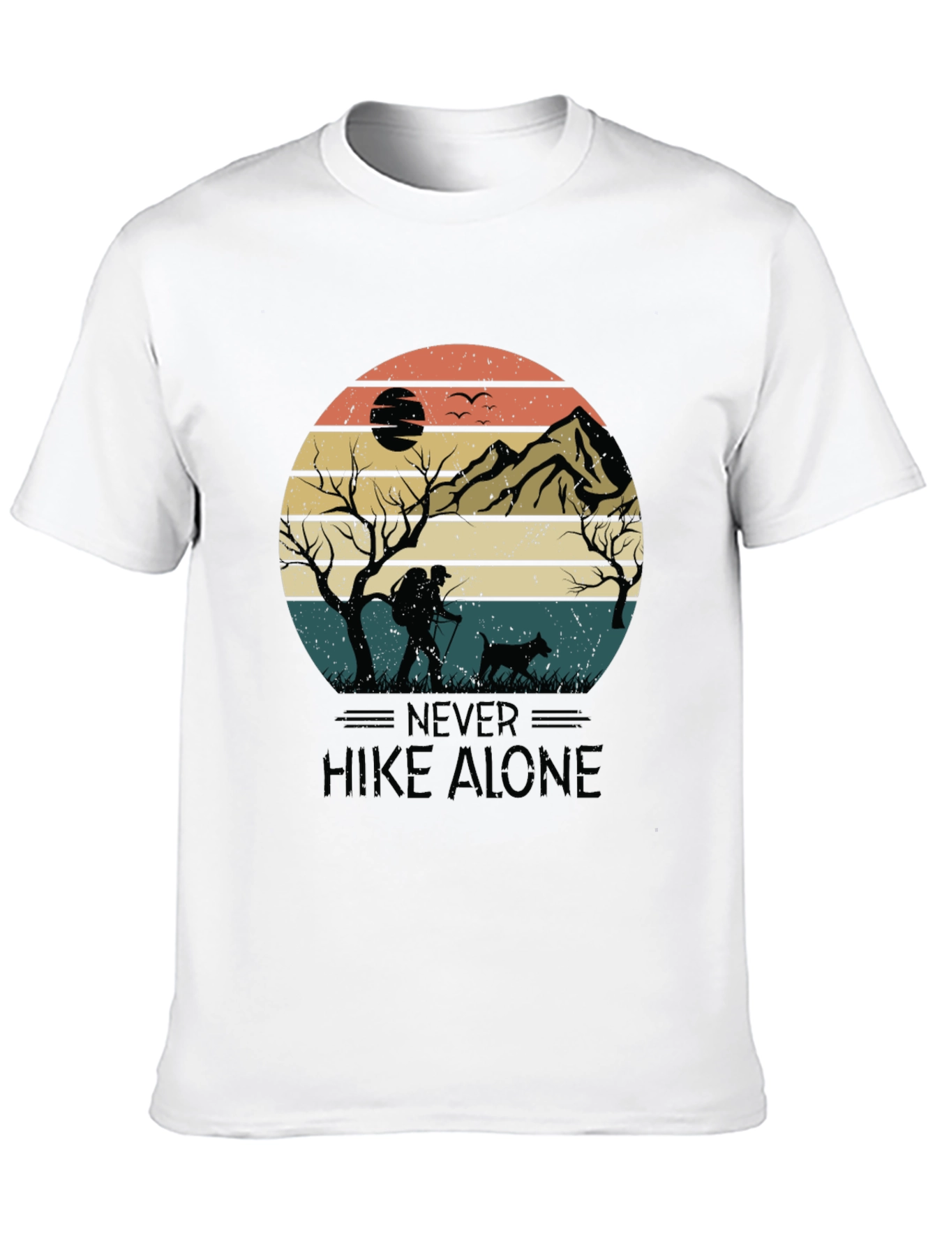 Never Hike Alone Graphic Tee
