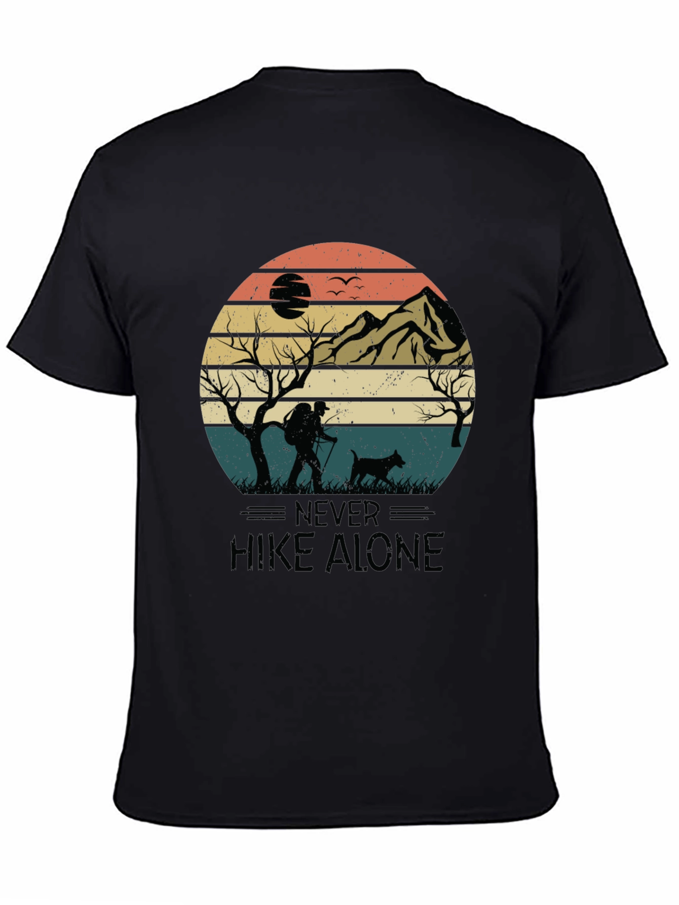 Never Hike Alone Graphic Tee