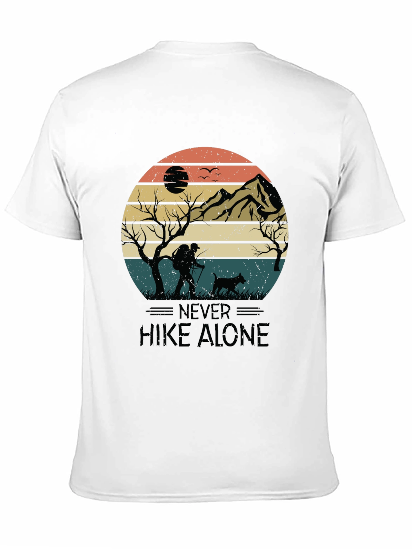 Never Hike Alone Graphic Tee