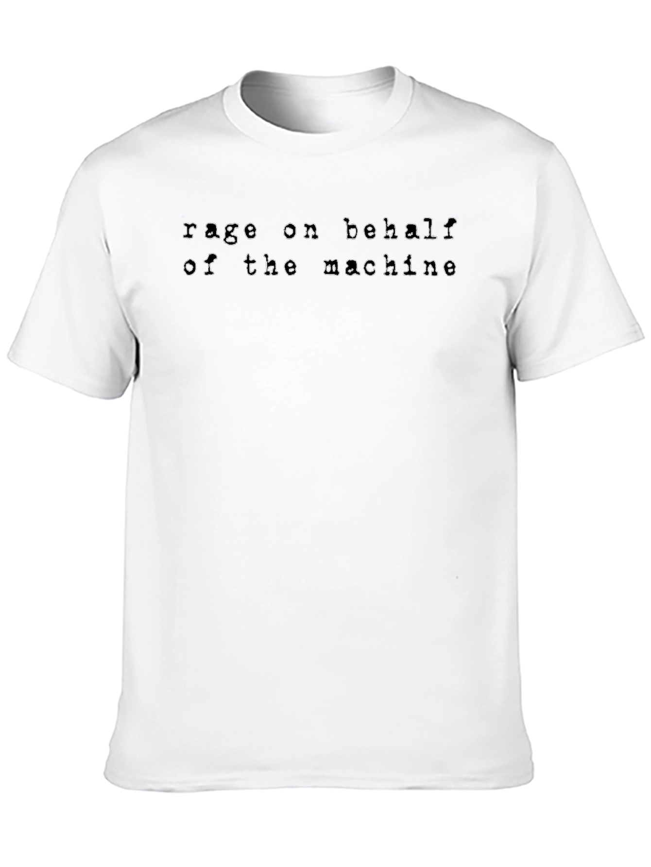 Rage On Behalf Of The Machine Graphic Tee