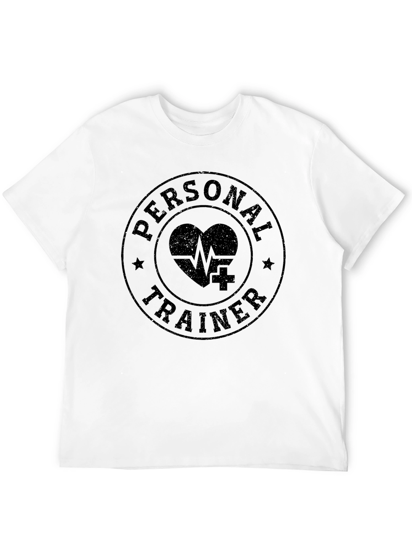 Personal Trainer T-Shirt - Fitness Heart Design