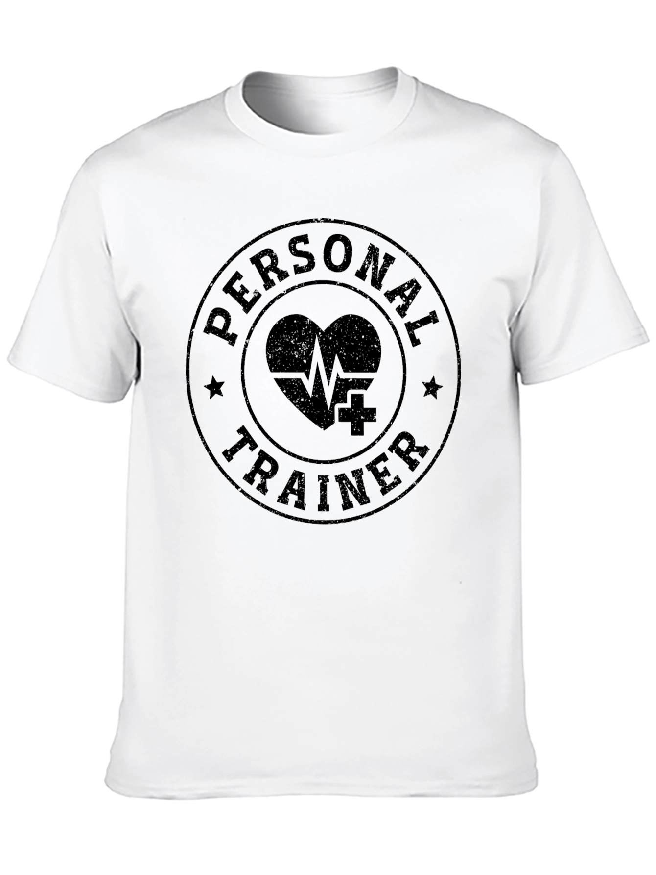 Personal Trainer T-Shirt - Fitness Heart Design