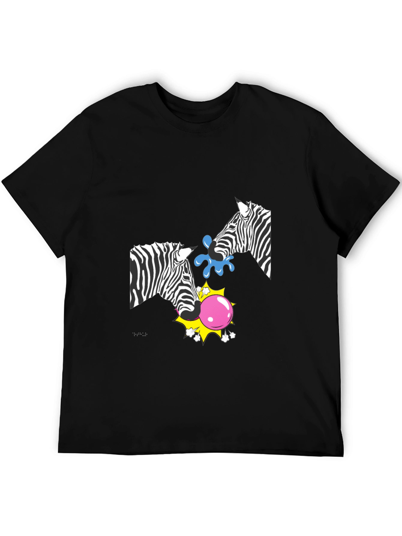 Zebra Bubblegum T-Shirt