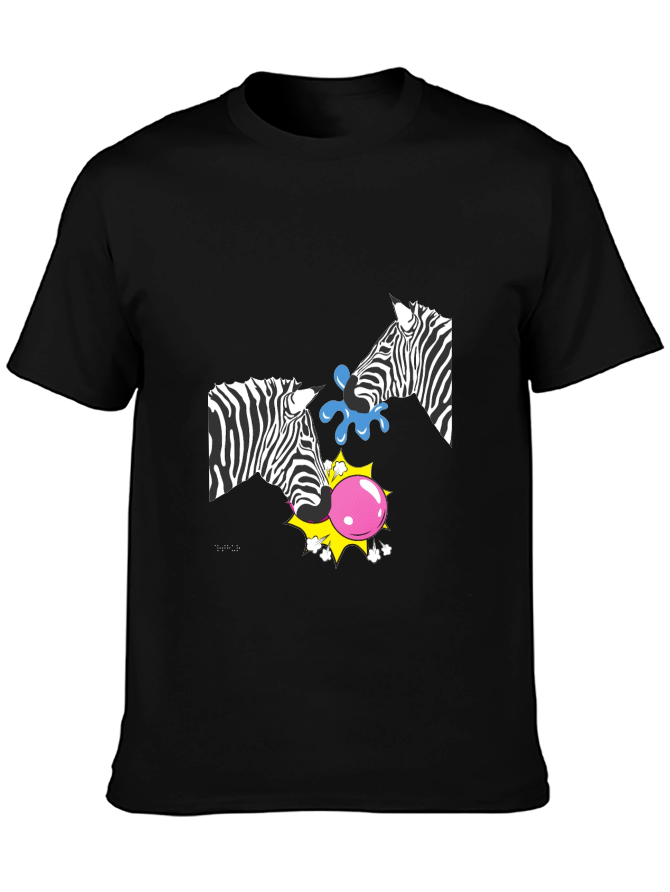 Zebra Bubblegum T-Shirt