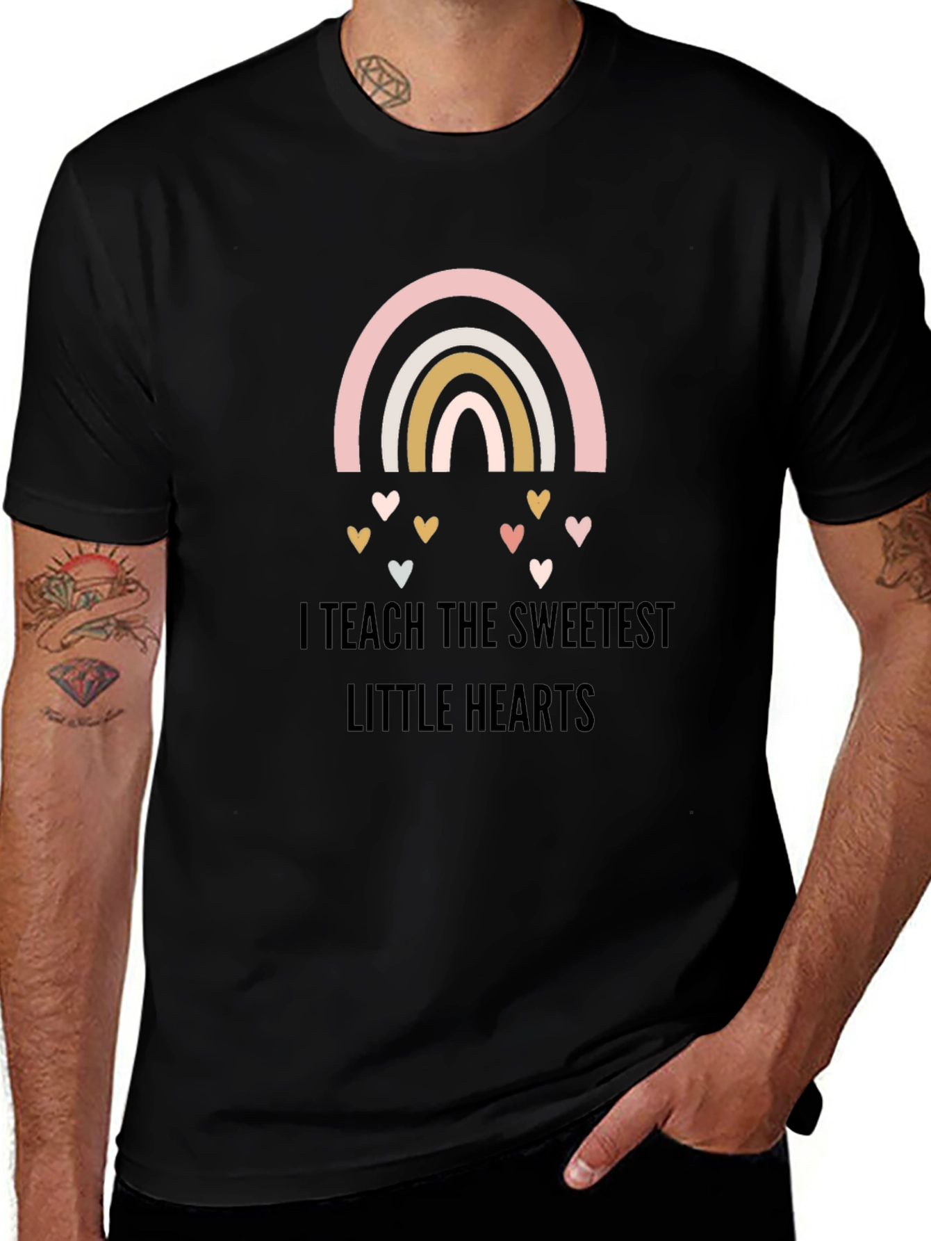 Sweetest Hearts Teacher T-Shirt
