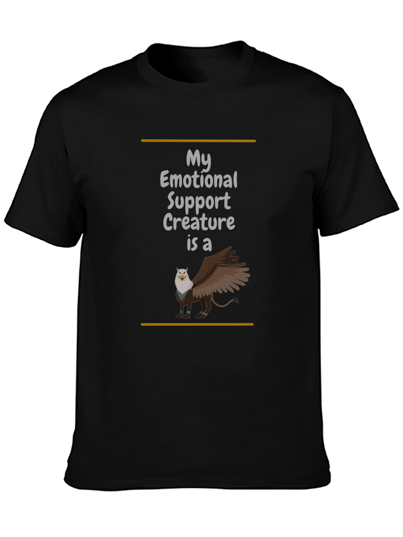 Emotional Support Creature Gryphon T-Shirt