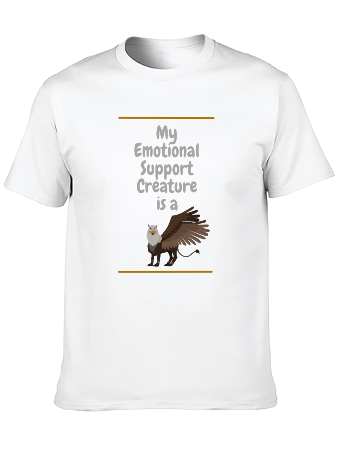 Emotional Support Creature Gryphon T-Shirt