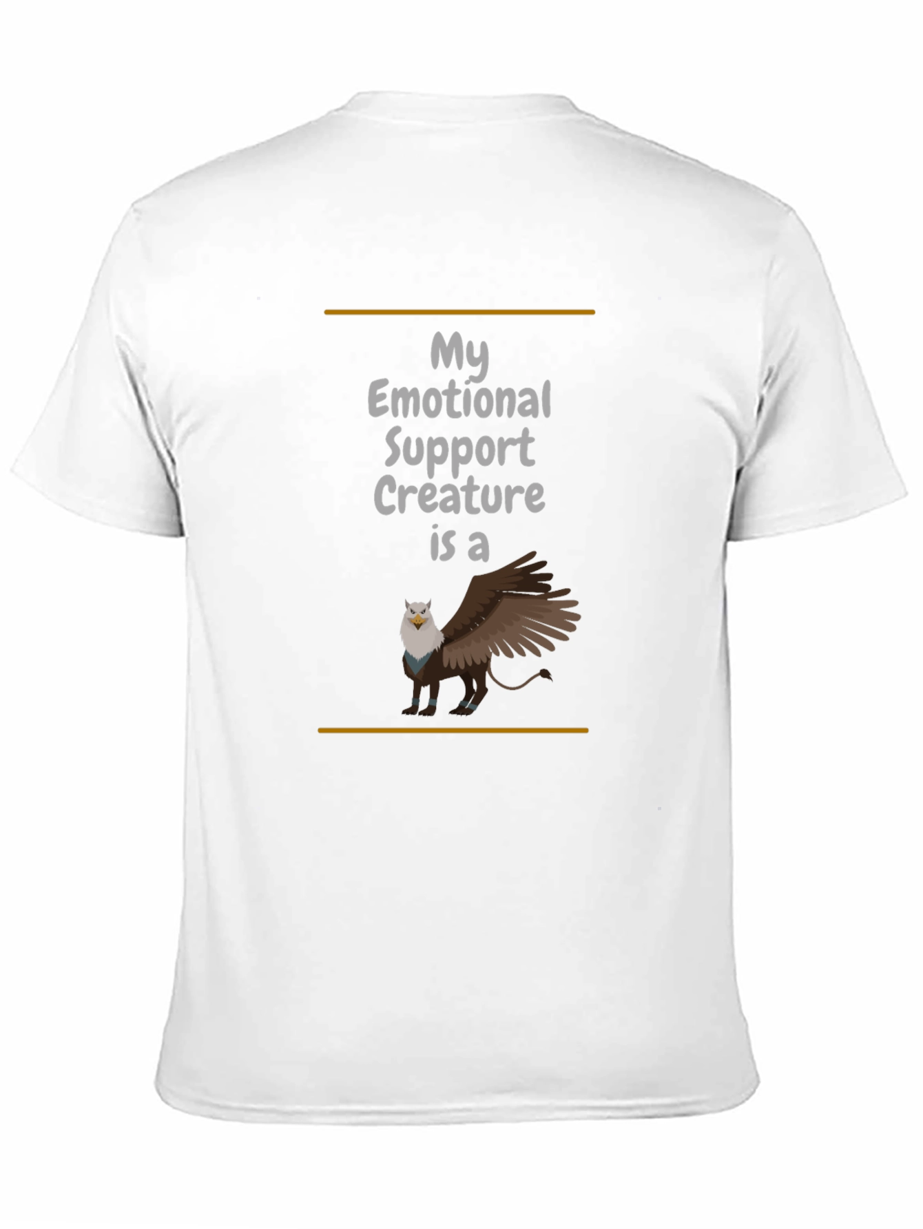 Emotional Support Creature Gryphon T-Shirt