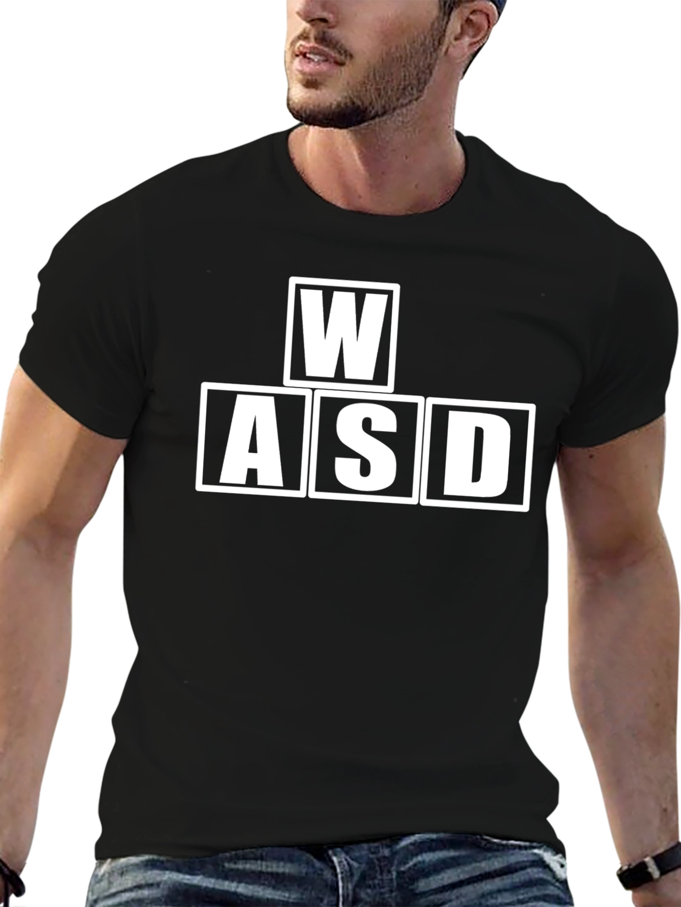 WASD Gaming T-Shirt - Black