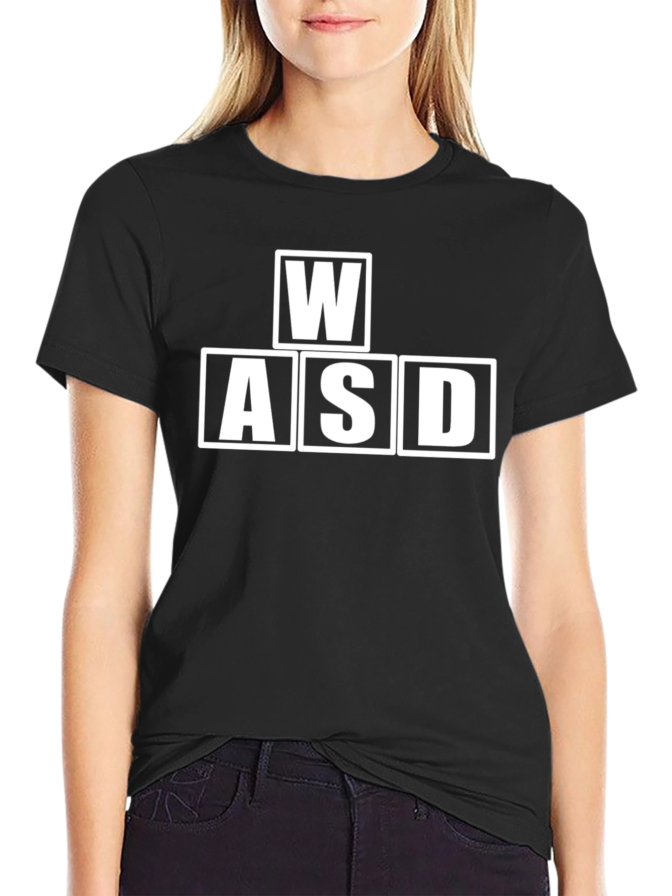 WASD Gaming T-Shirt - Black