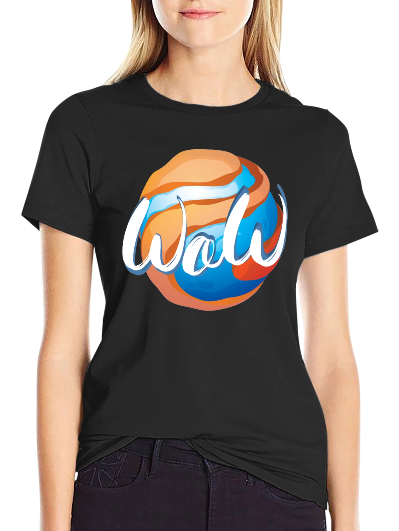 Wow Graphic T-Shirt - Stylish Design