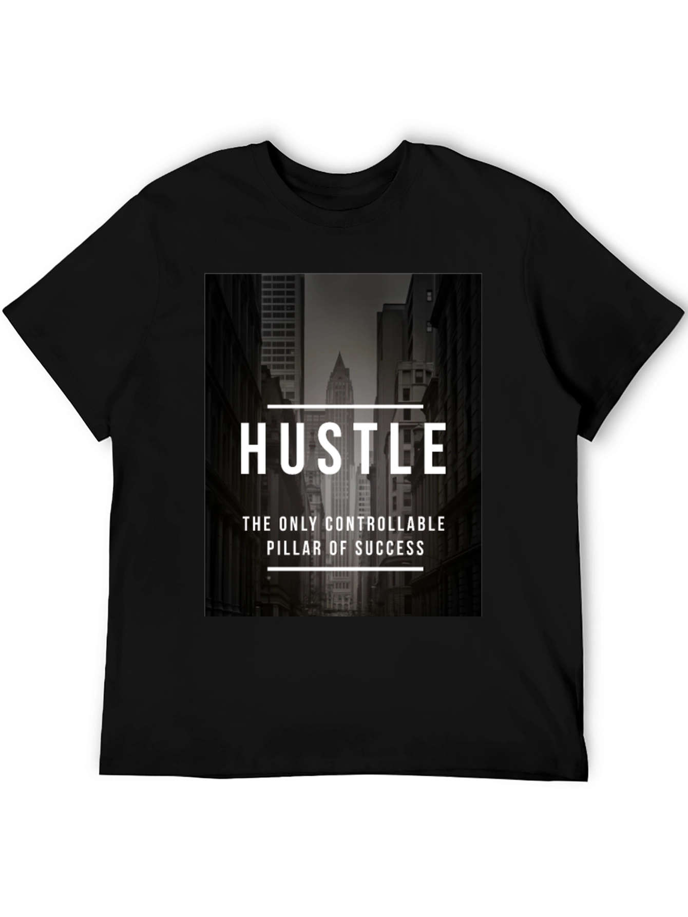 Hustle Graphic Tee - Urban Style T-Shirt