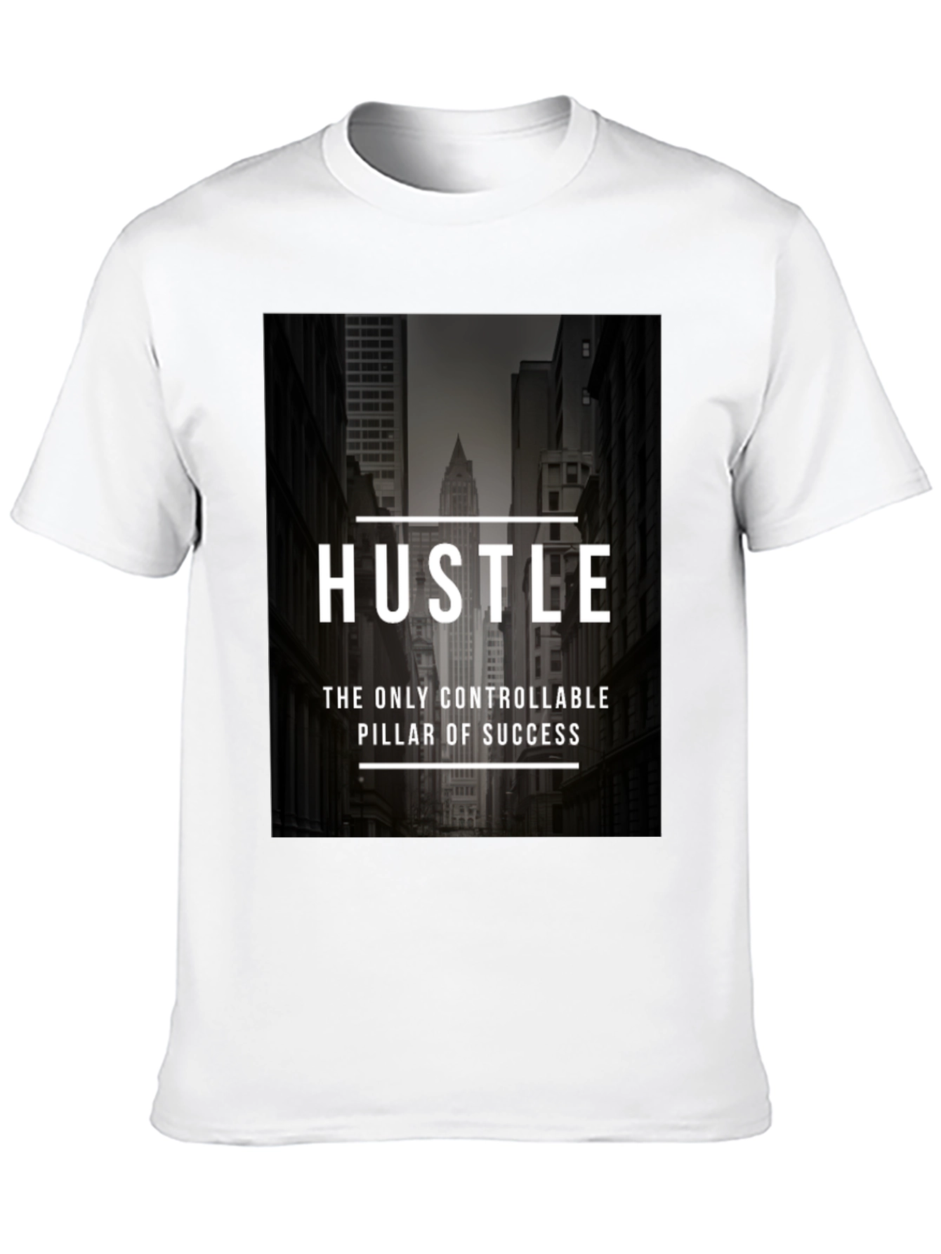 Hustle Graphic Tee - Urban Style T-Shirt