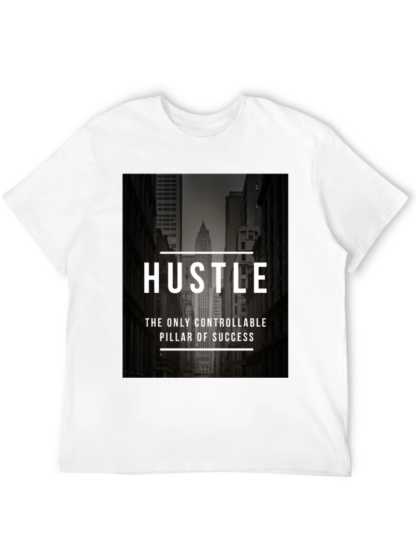 Hustle Graphic Tee - Urban Style T-Shirt