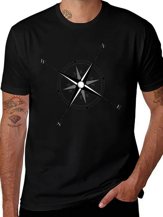 Black Compass Star T-Shirt