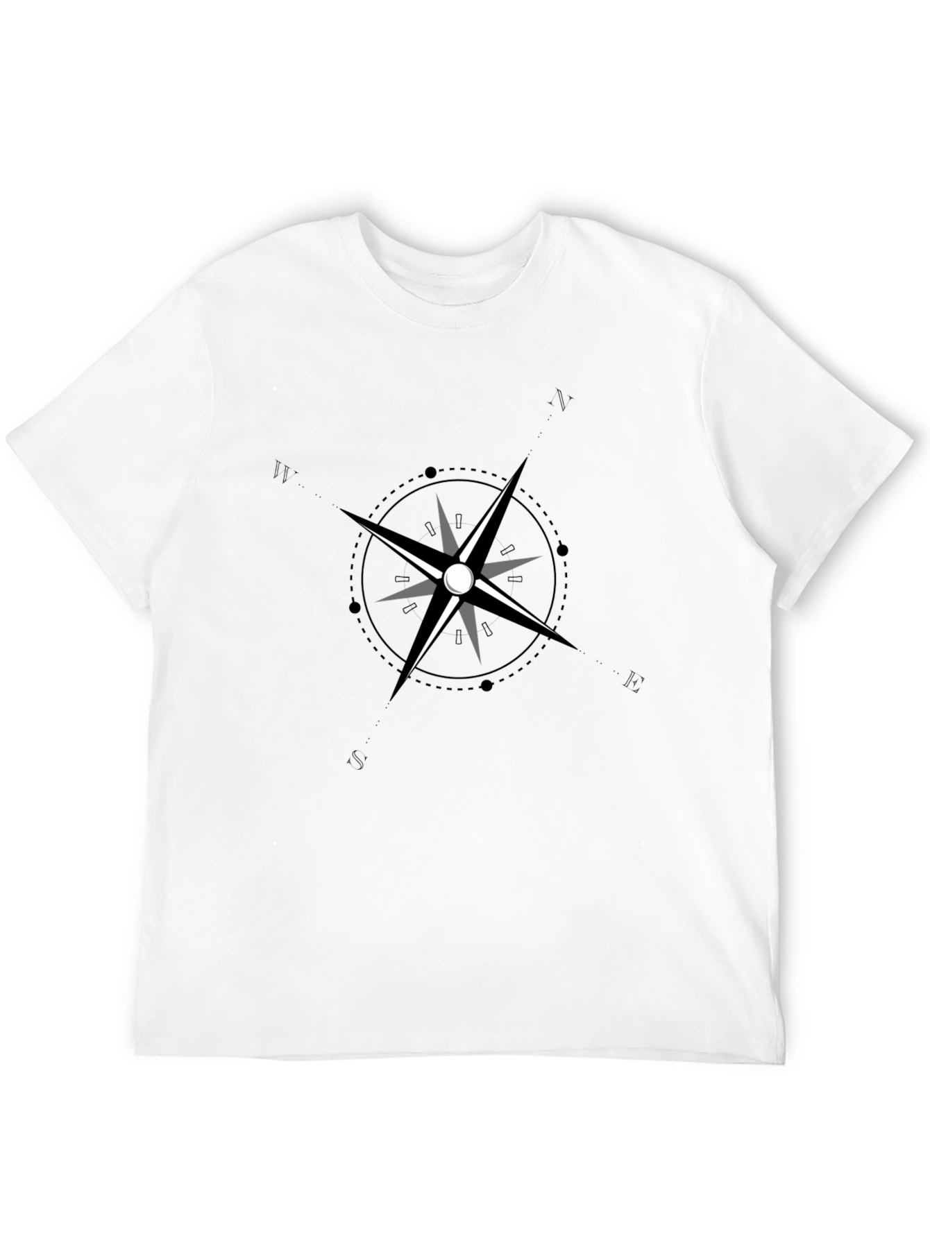 Black Compass Star T-Shirt