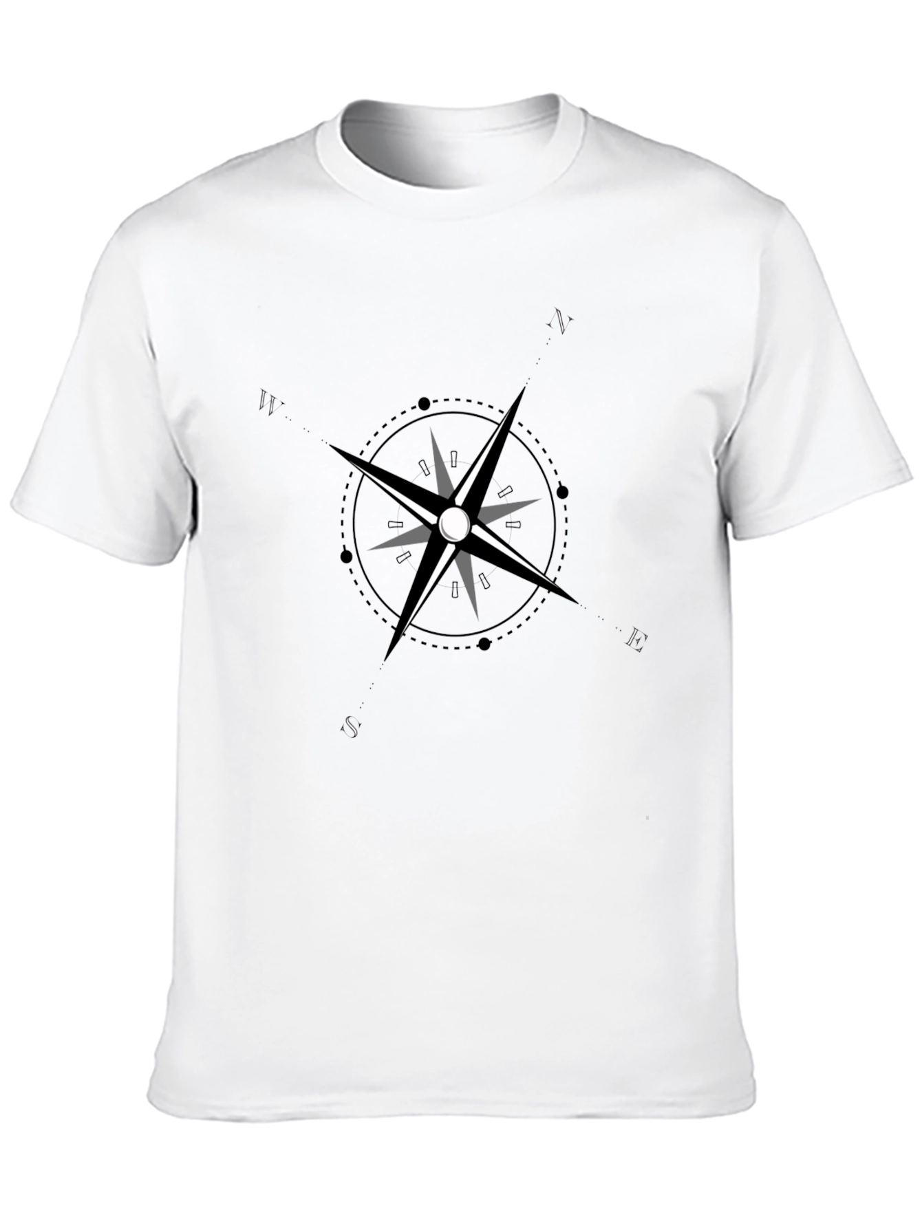 Black Compass Star T-Shirt
