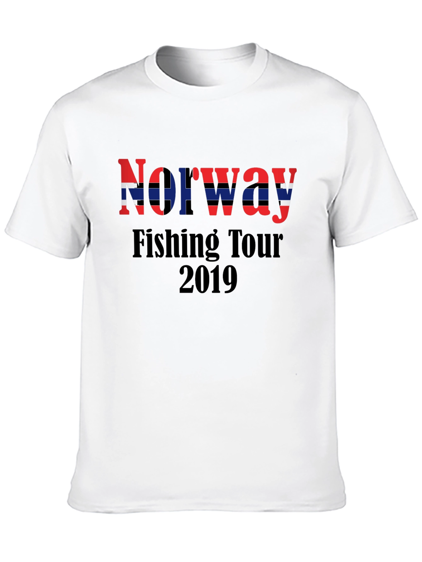 Norway Fishing Tour 2019 Black T-Shirt