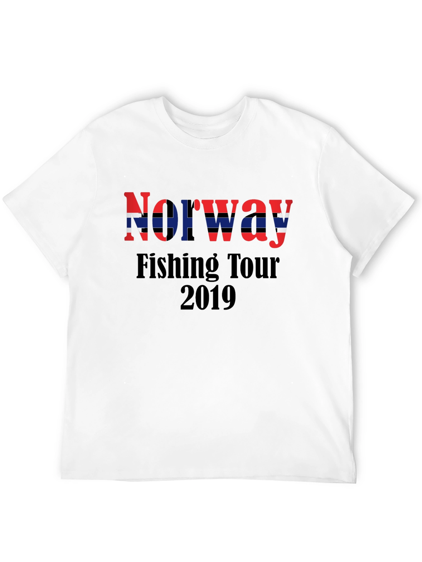 Norway Fishing Tour 2019 Black T-Shirt
