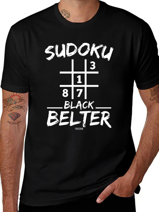 Sudoku Black Belter T-Shirt