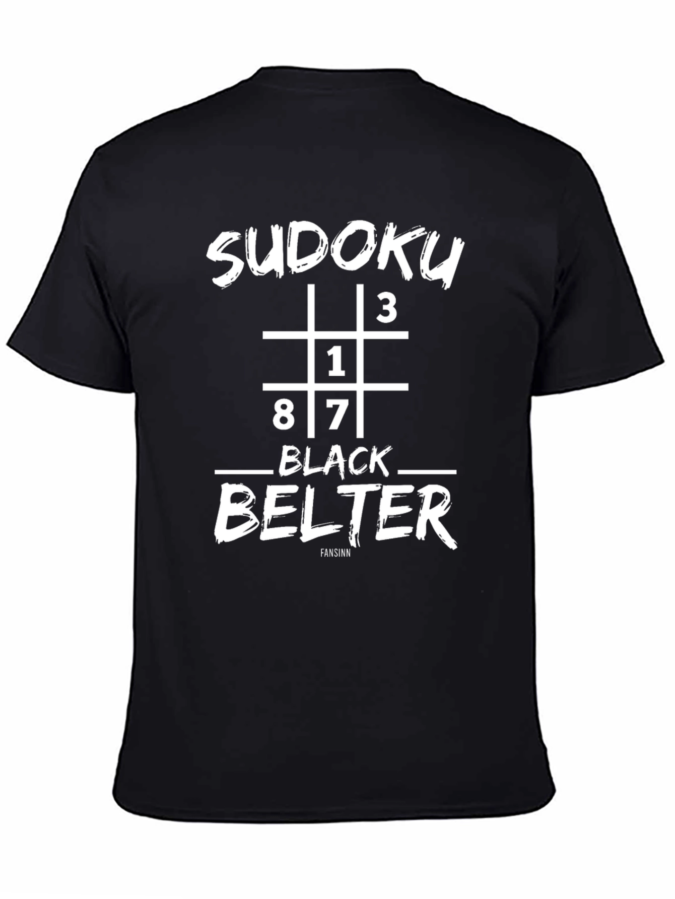 Sudoku Black Belter T-Shirt