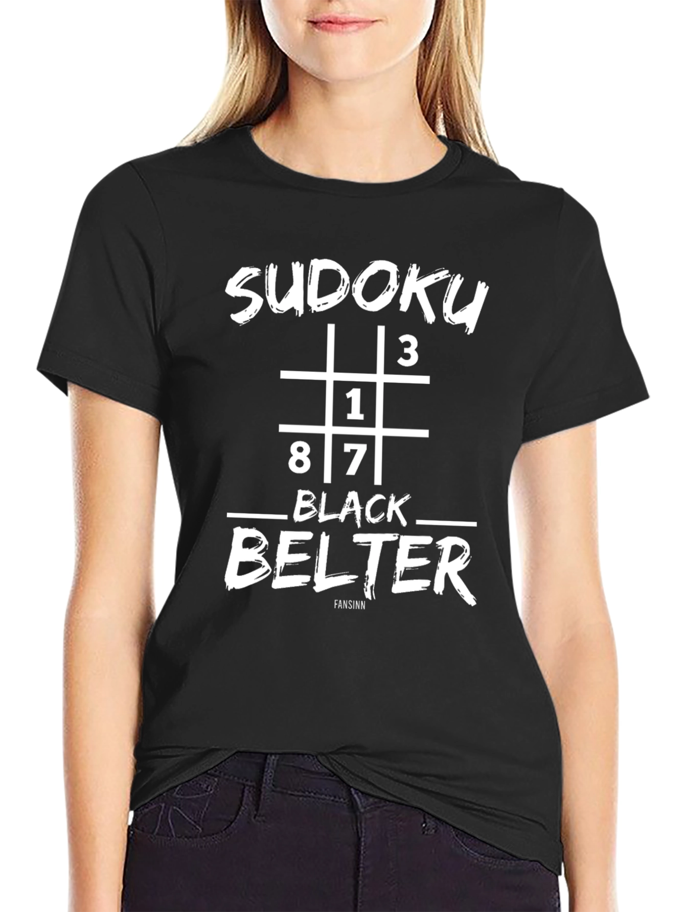 Sudoku Black Belter T-Shirt