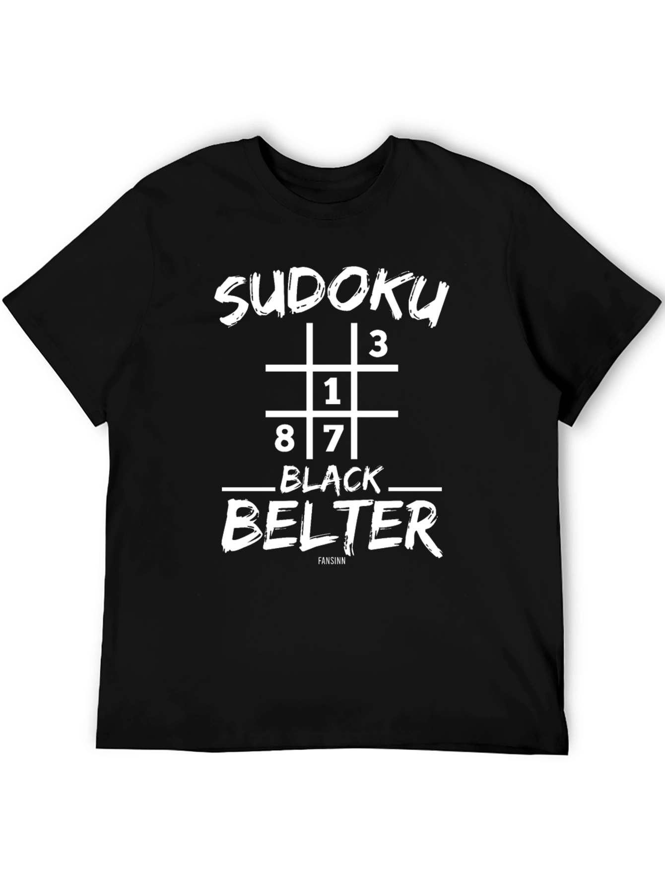 Sudoku Black Belter T-Shirt