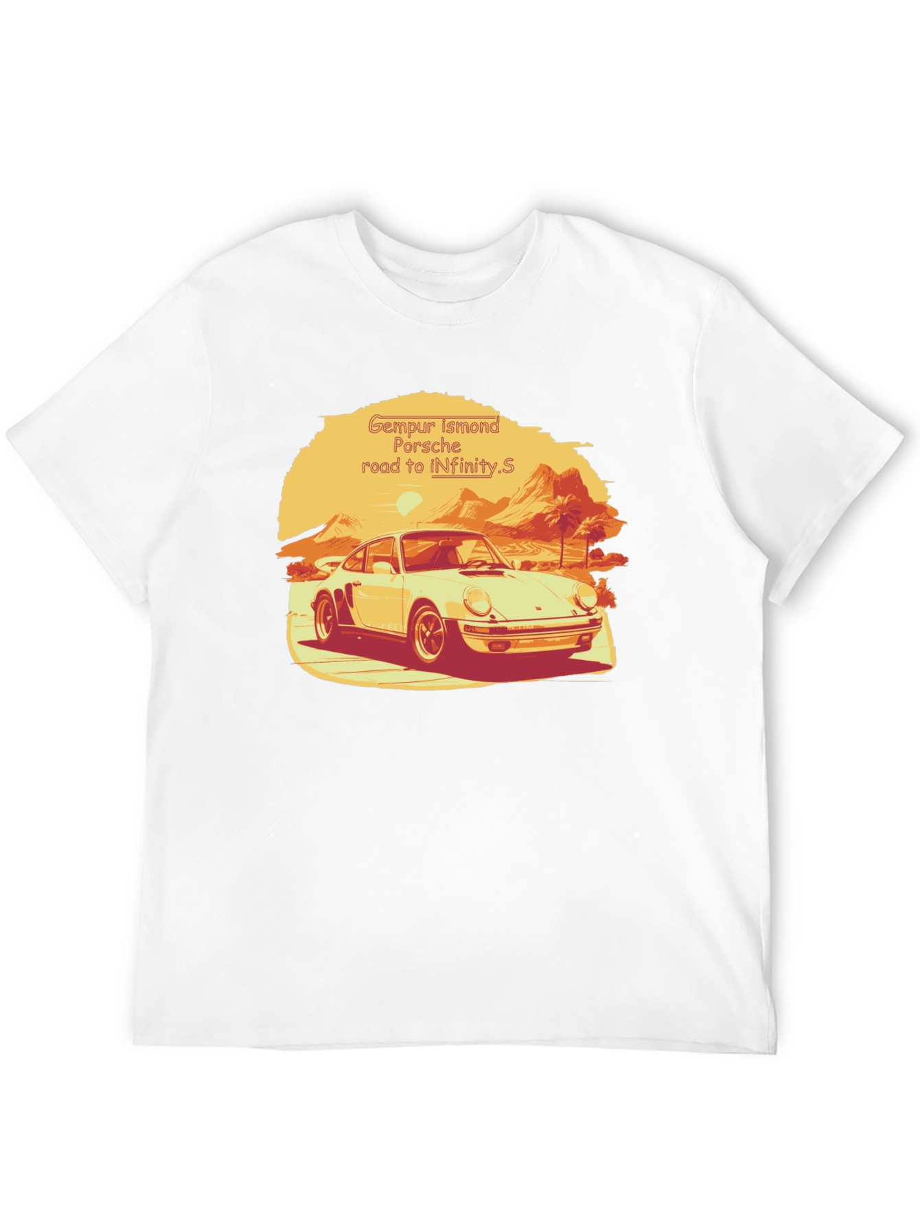 Porsche Road to Infinity T-Shirt