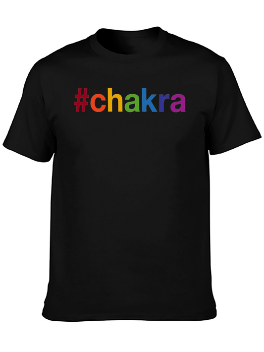 Chakra Rainbow Graphic Tee - Unisex Fashion