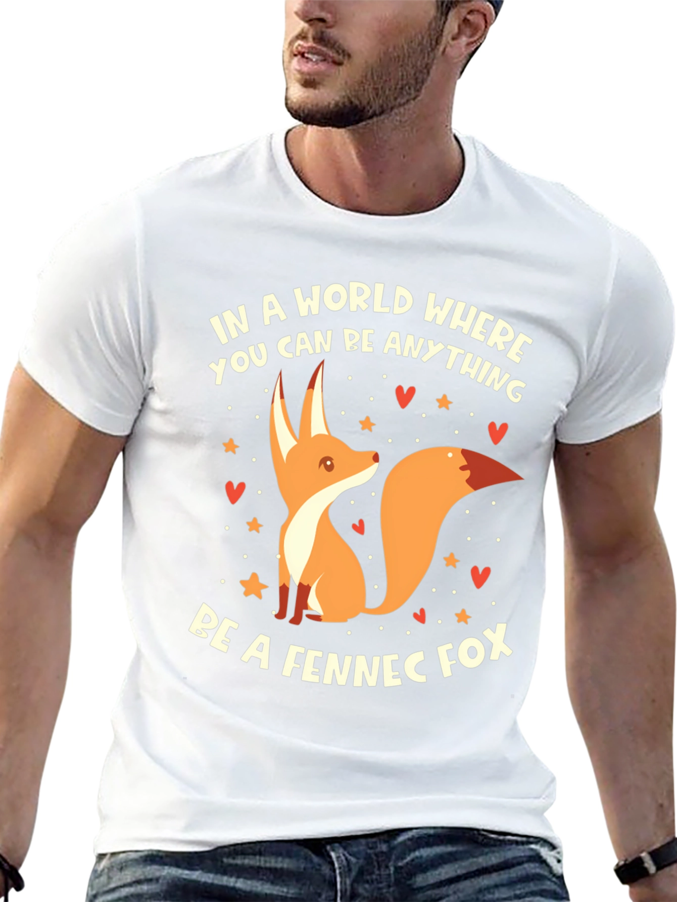 Fennec Fox Graphic Tee - Be Anything