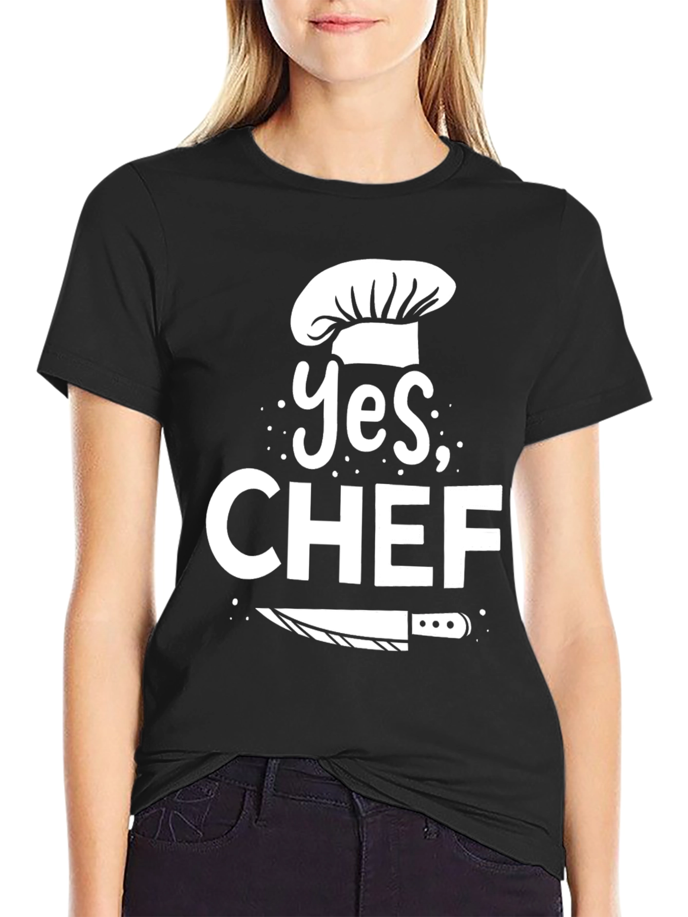 Yes Chef T-Shirt - Culinary Humor