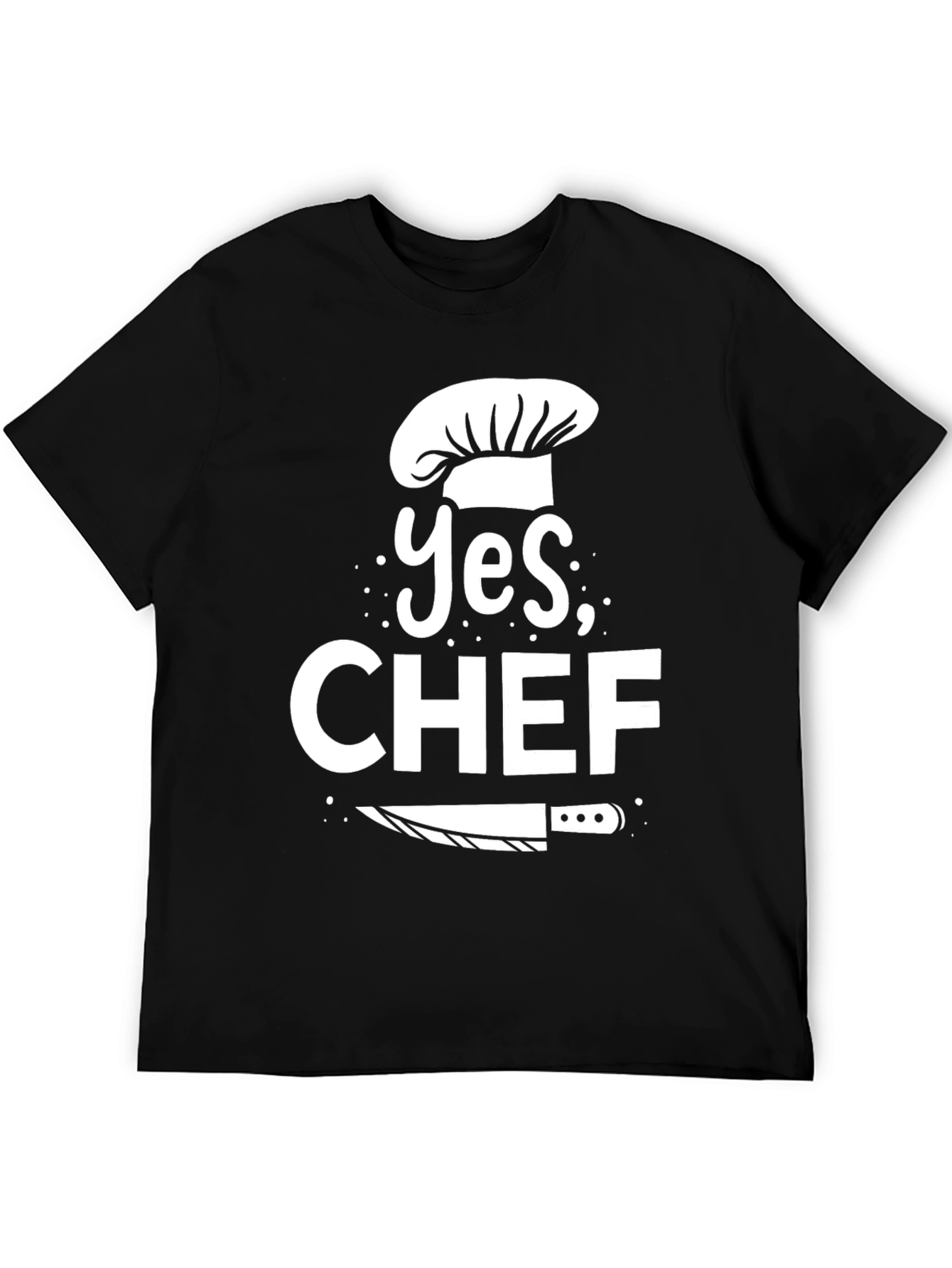 Yes Chef T-Shirt - Culinary Humor