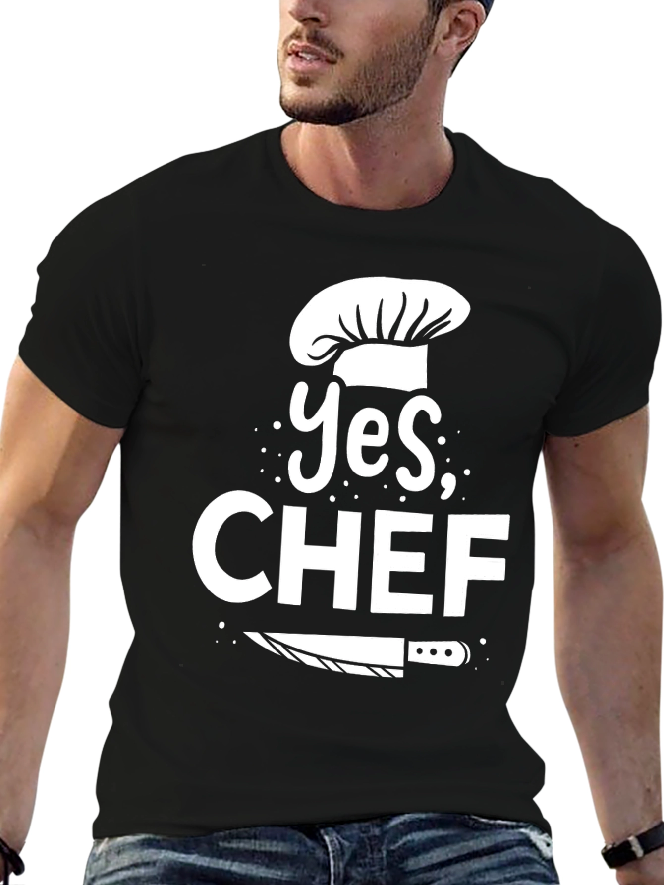Yes Chef T-Shirt - Culinary Humor