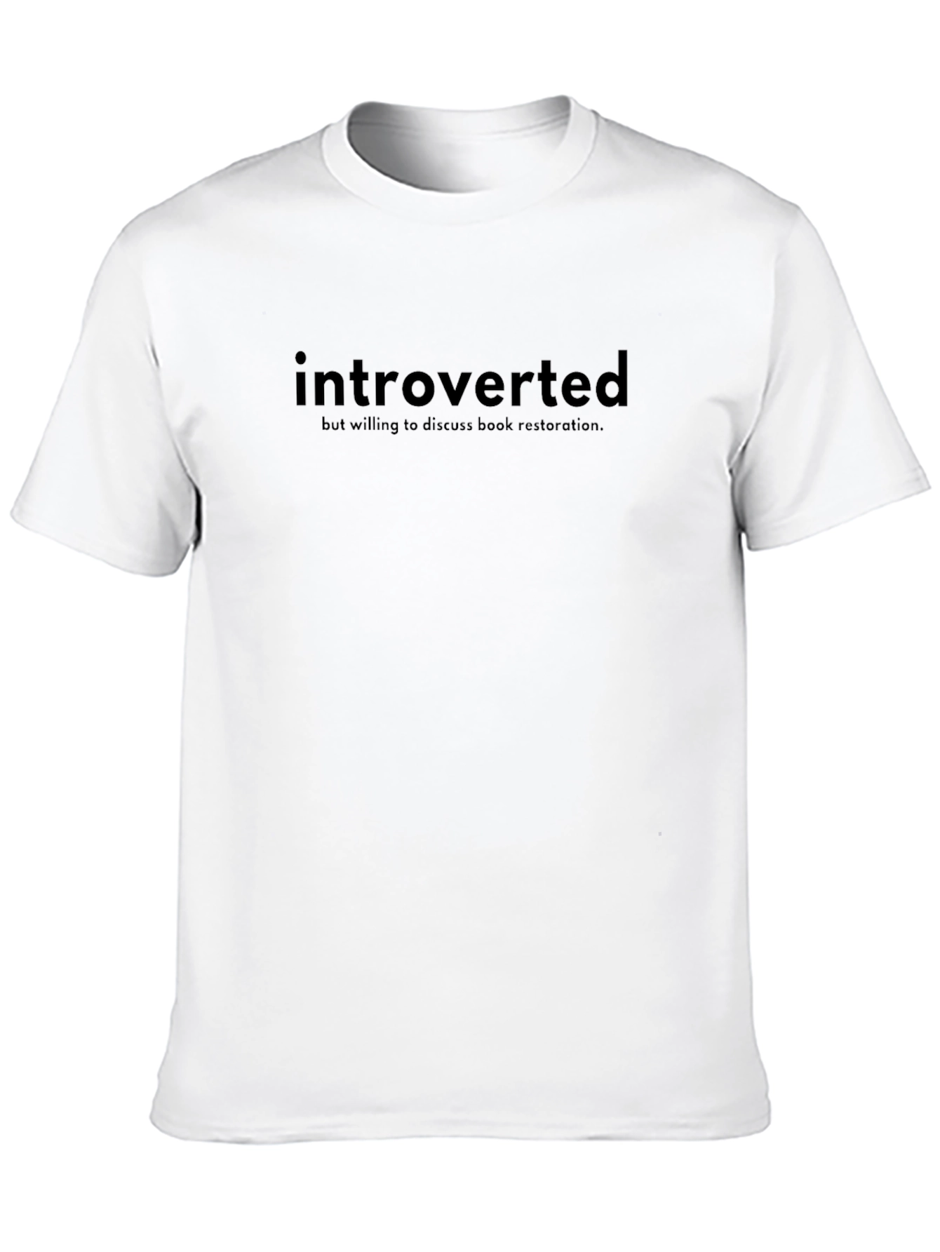 Introverted Book Restoration T-Shirt