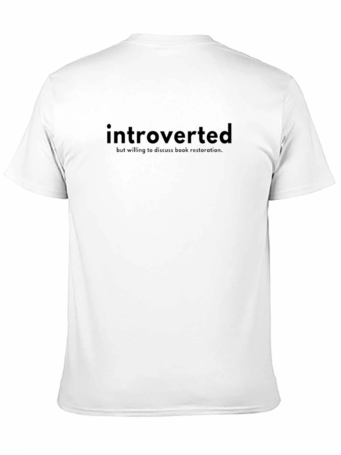Introverted Book Restoration T-Shirt