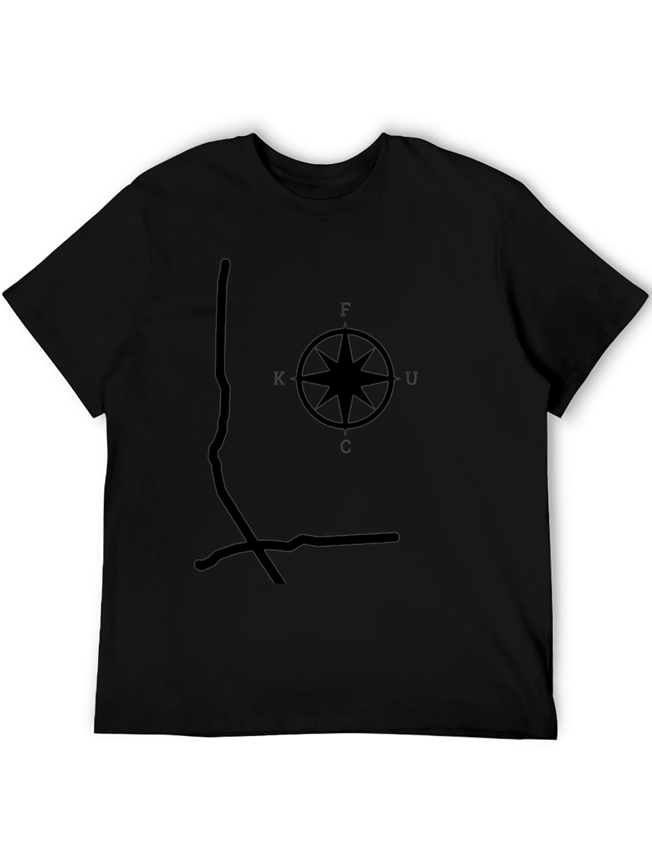 KUFC Compass Black T-Shirt