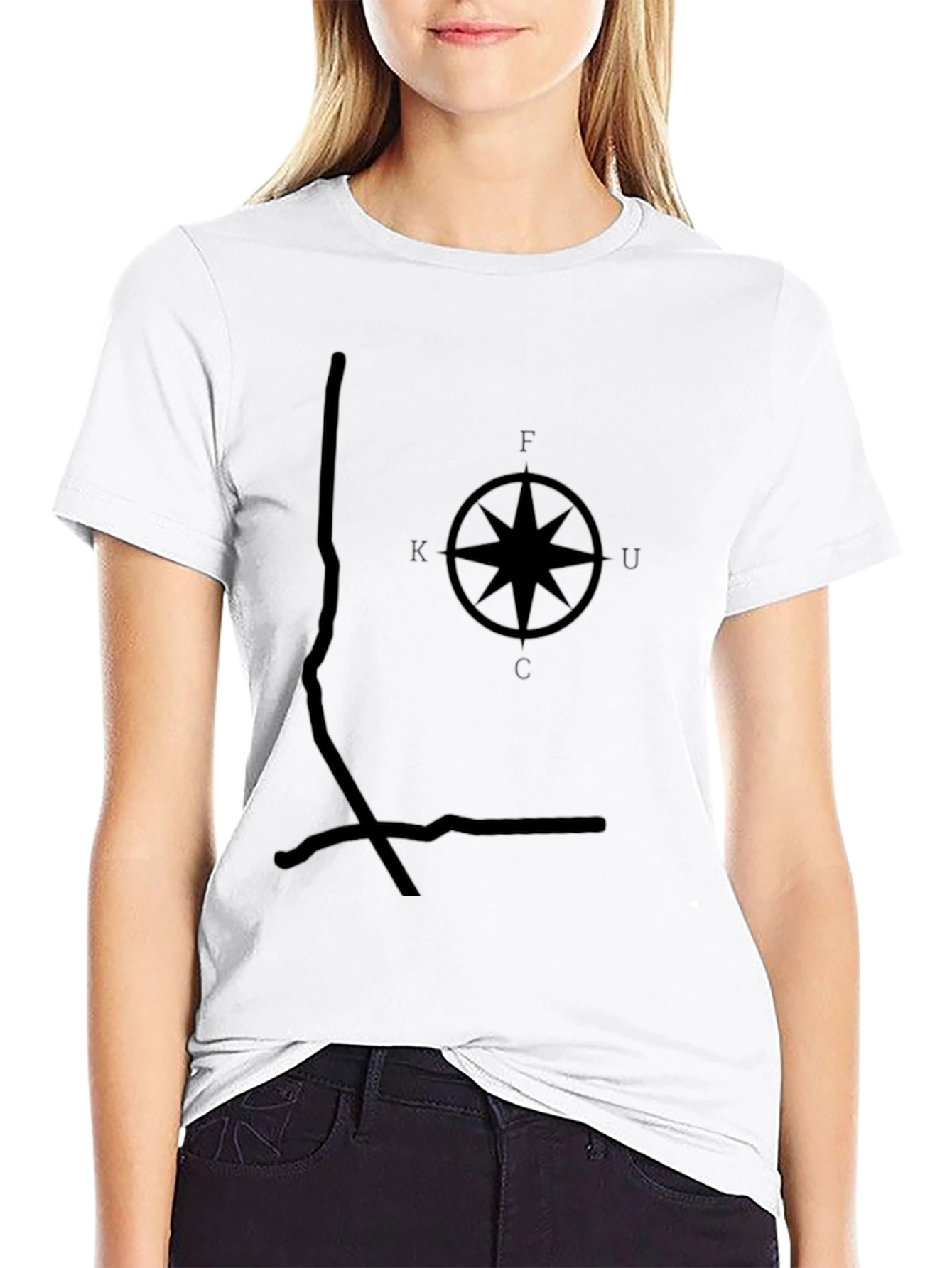 KUFC Compass Black T-Shirt
