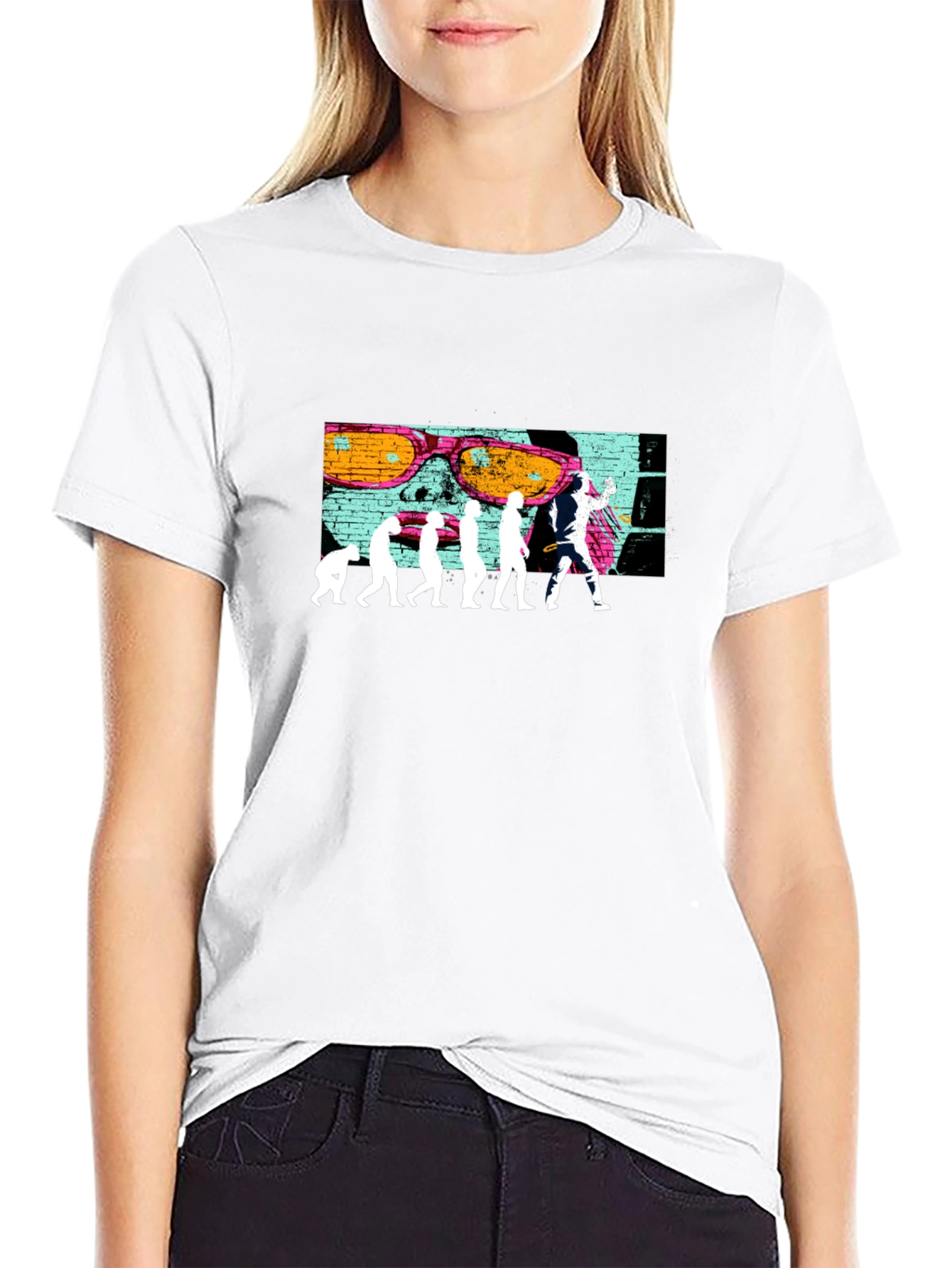 Evolution of Party T-Shirt - Black