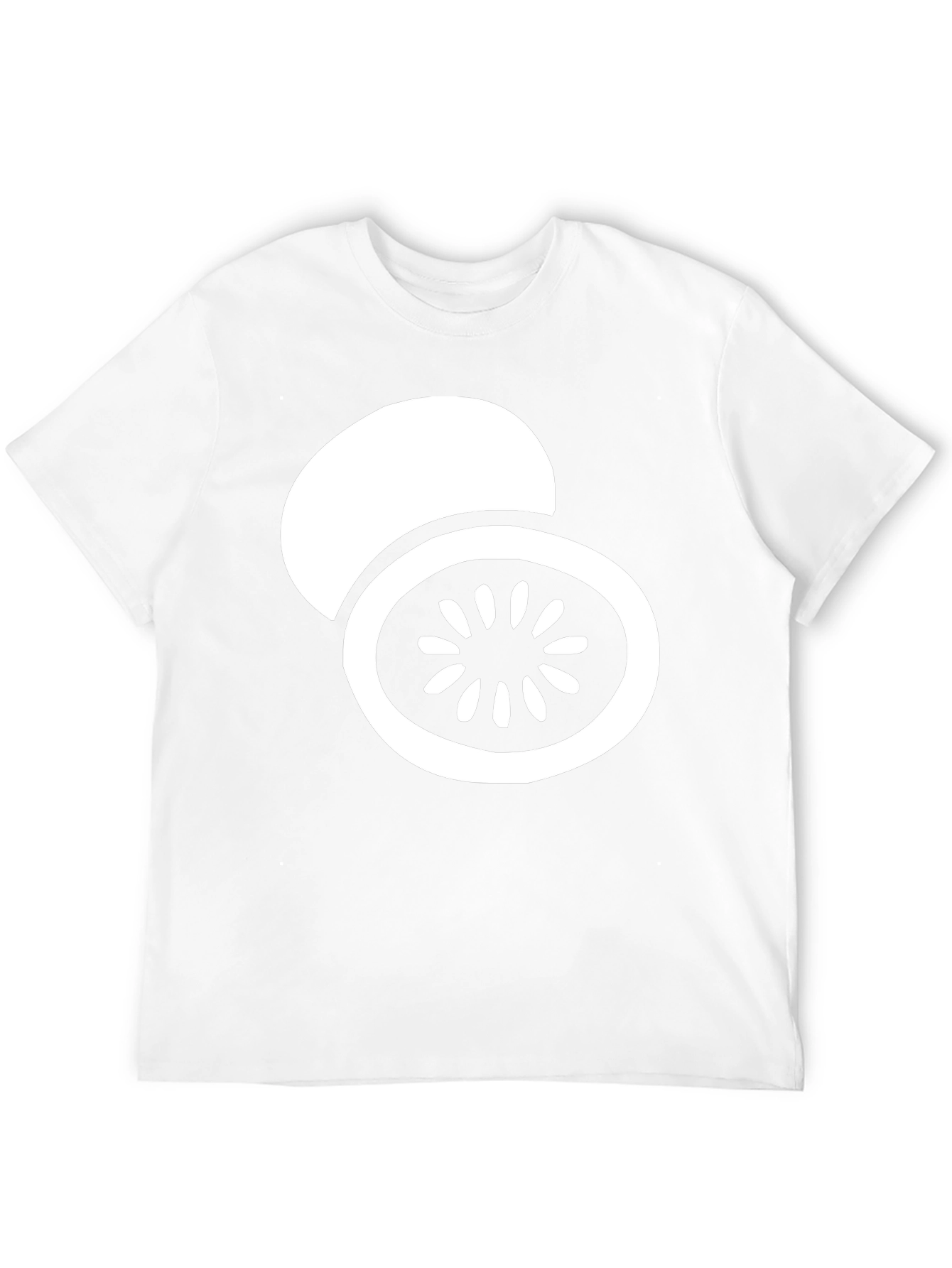 Kiwi Graphic Tee - Black Cotton Casual Shirt
